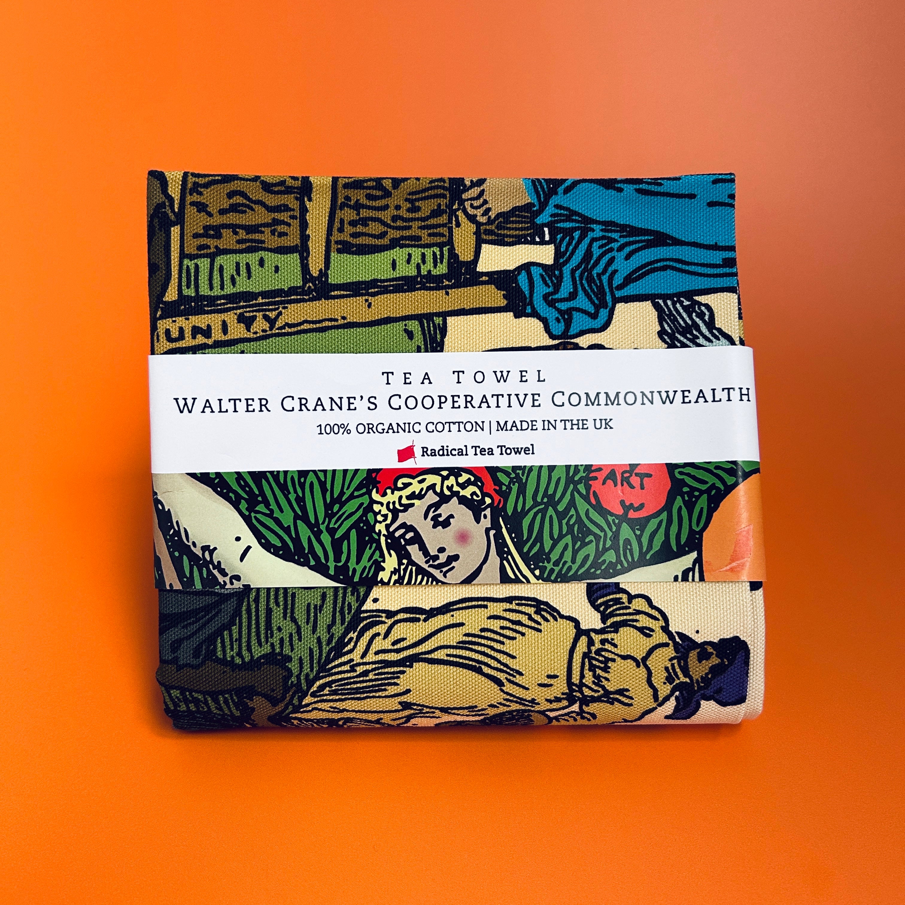 Cooperative Commonwealth - Radical Tea Towel