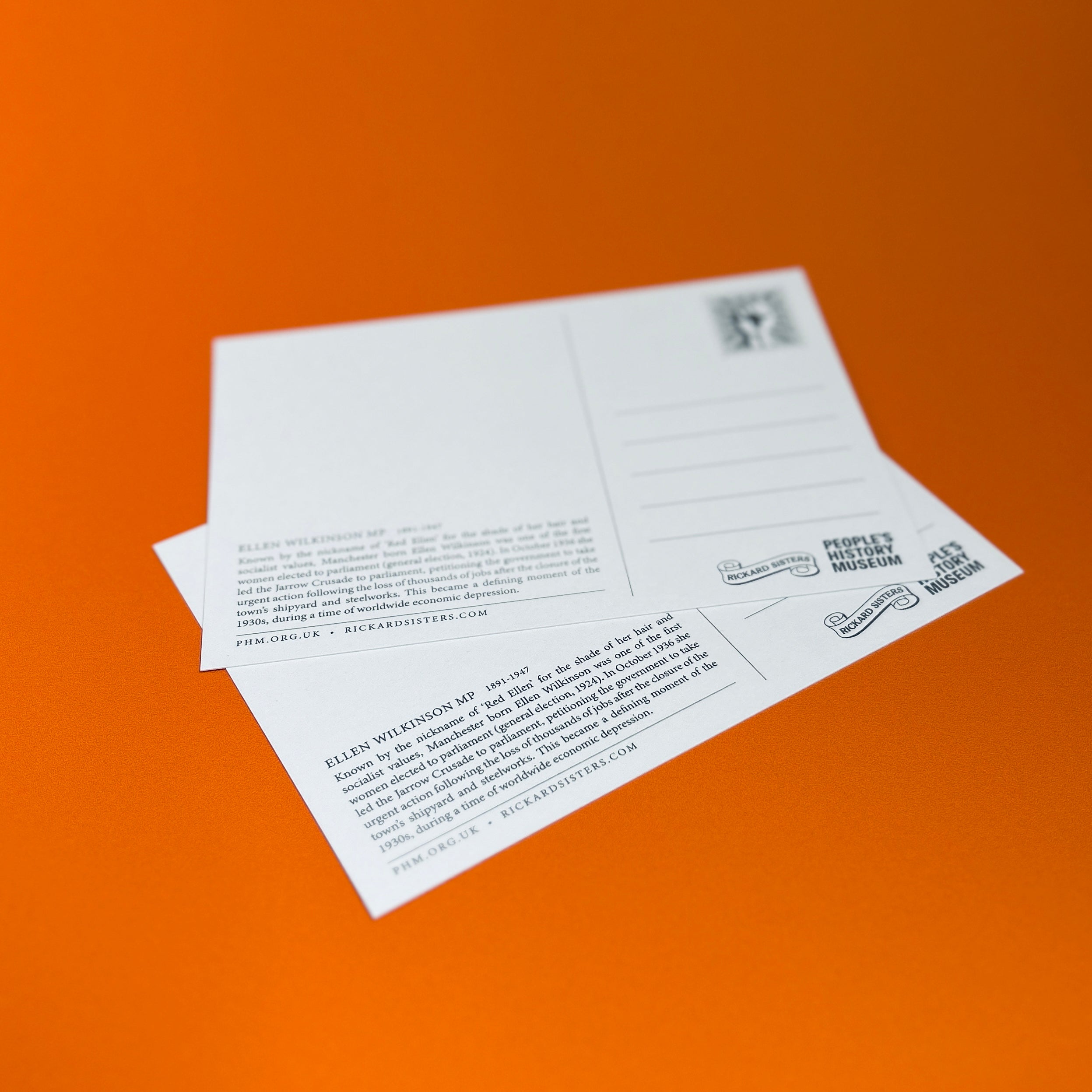 Rickard Sisters x PHM - Ellen Wilkinson Postcard