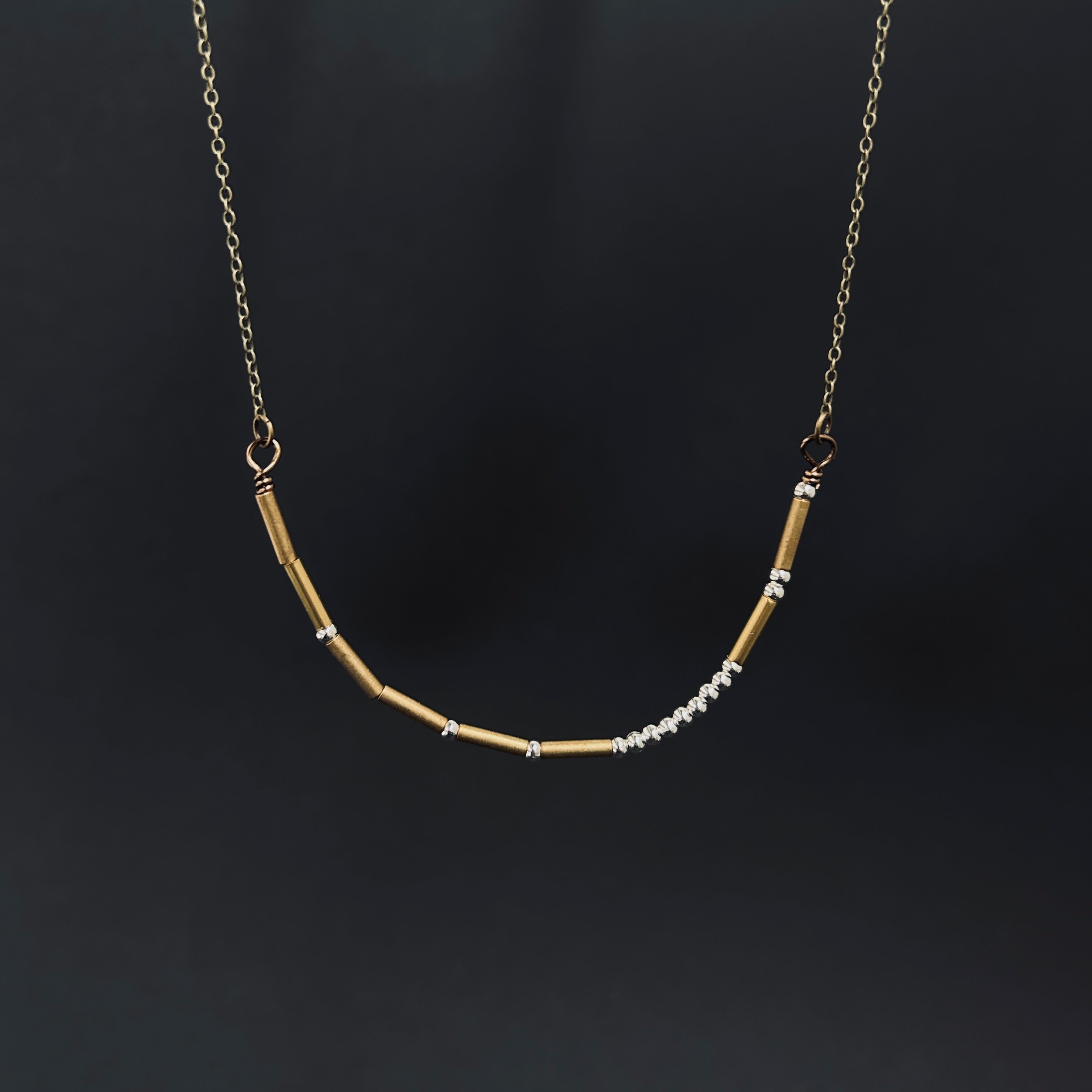 'Manchester' Morse Code Necklace - The Magpie's Daughter
