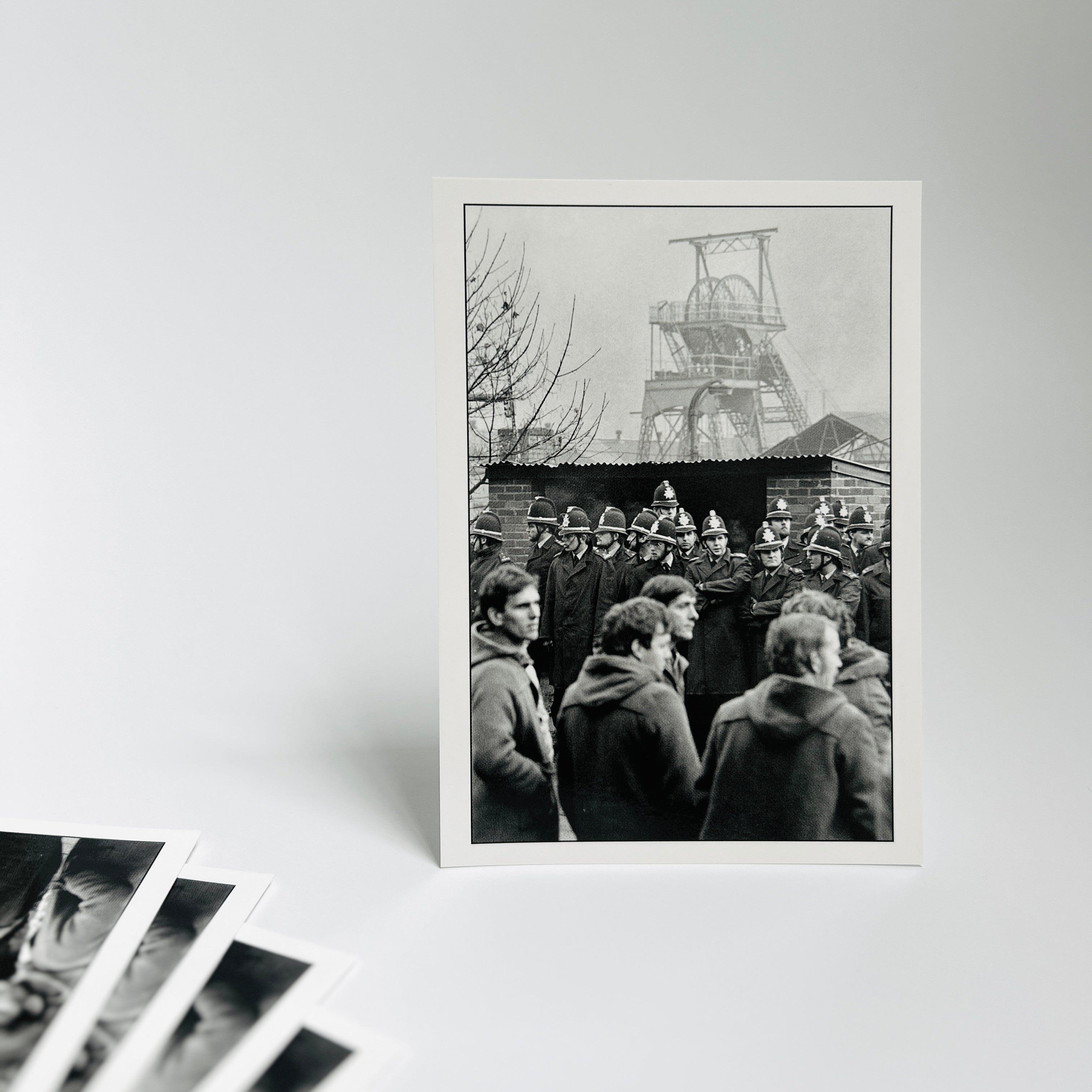 Miners' Strike Postcard - Celynen South Colliery