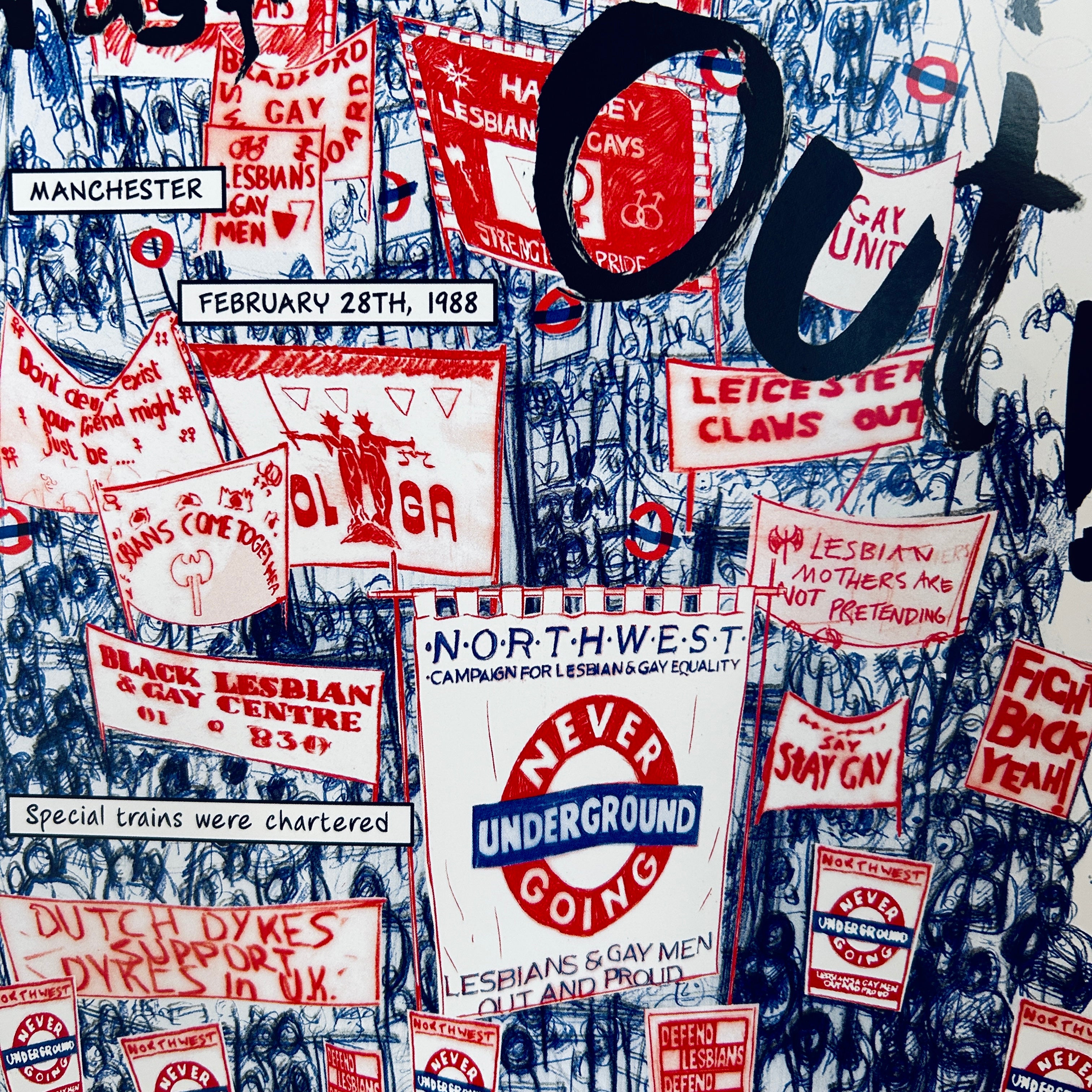 Never Going Underground Limited Edition Print