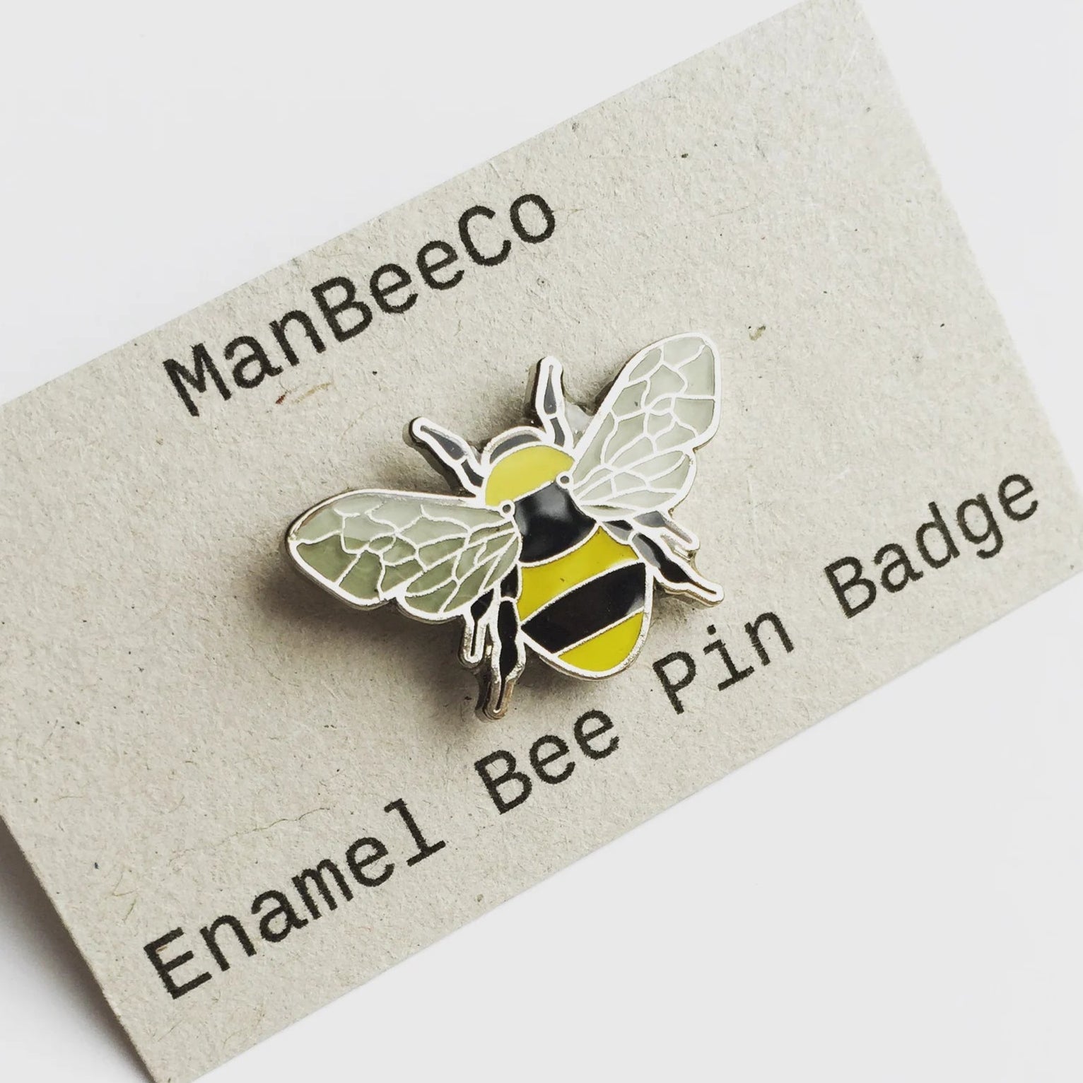 Enamel Manchester Bee Pin Badge