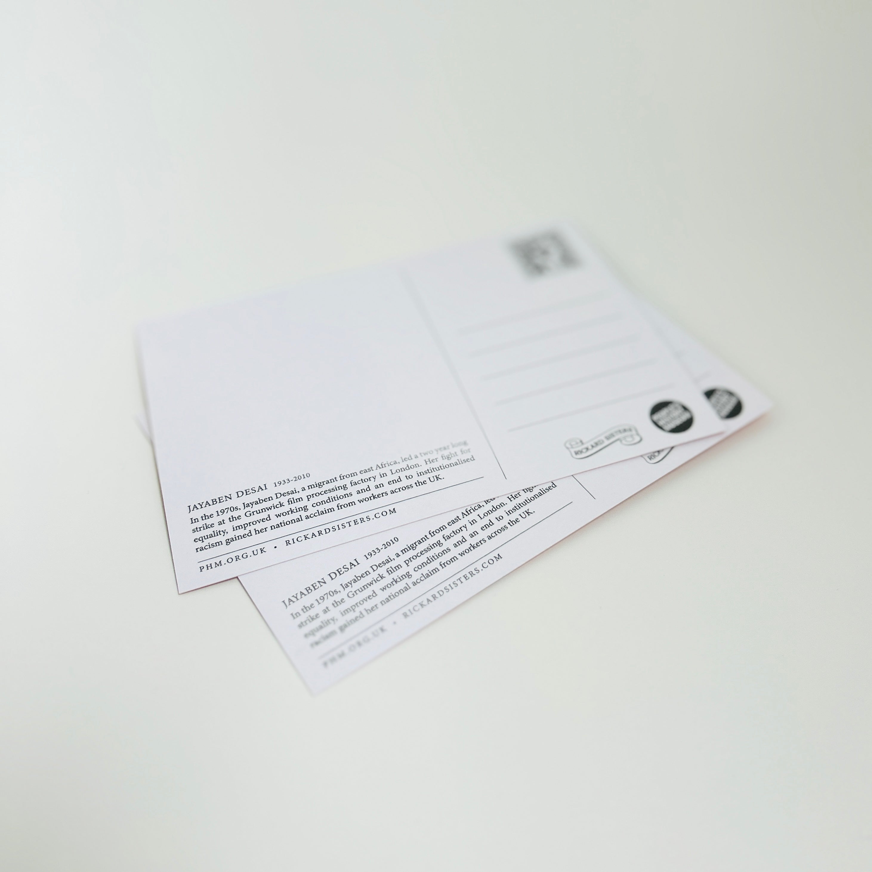 Rickard Sisters x PHM - Jayaben Desai Postcard