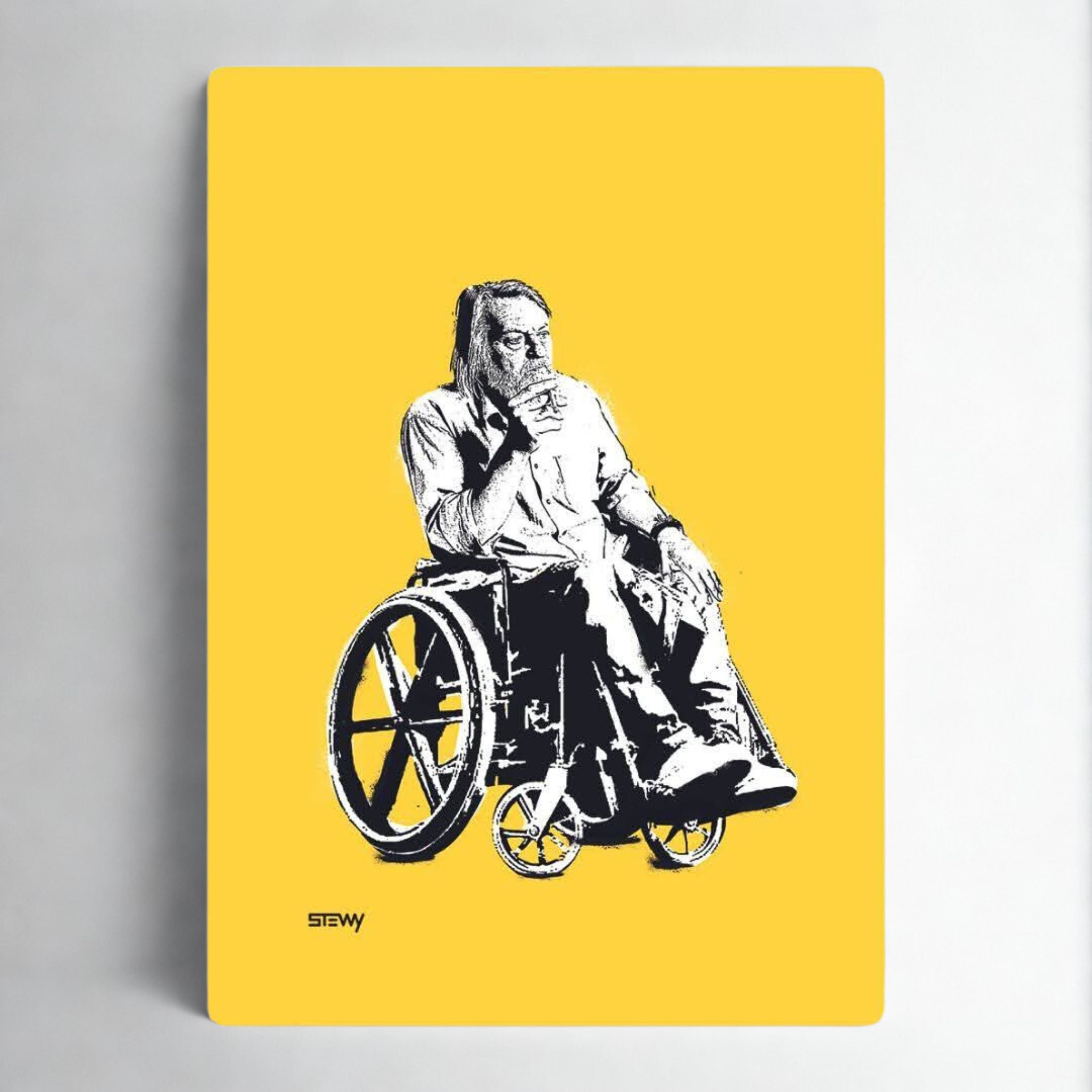 Robert Wyatt - Limited Edition Stewy Print