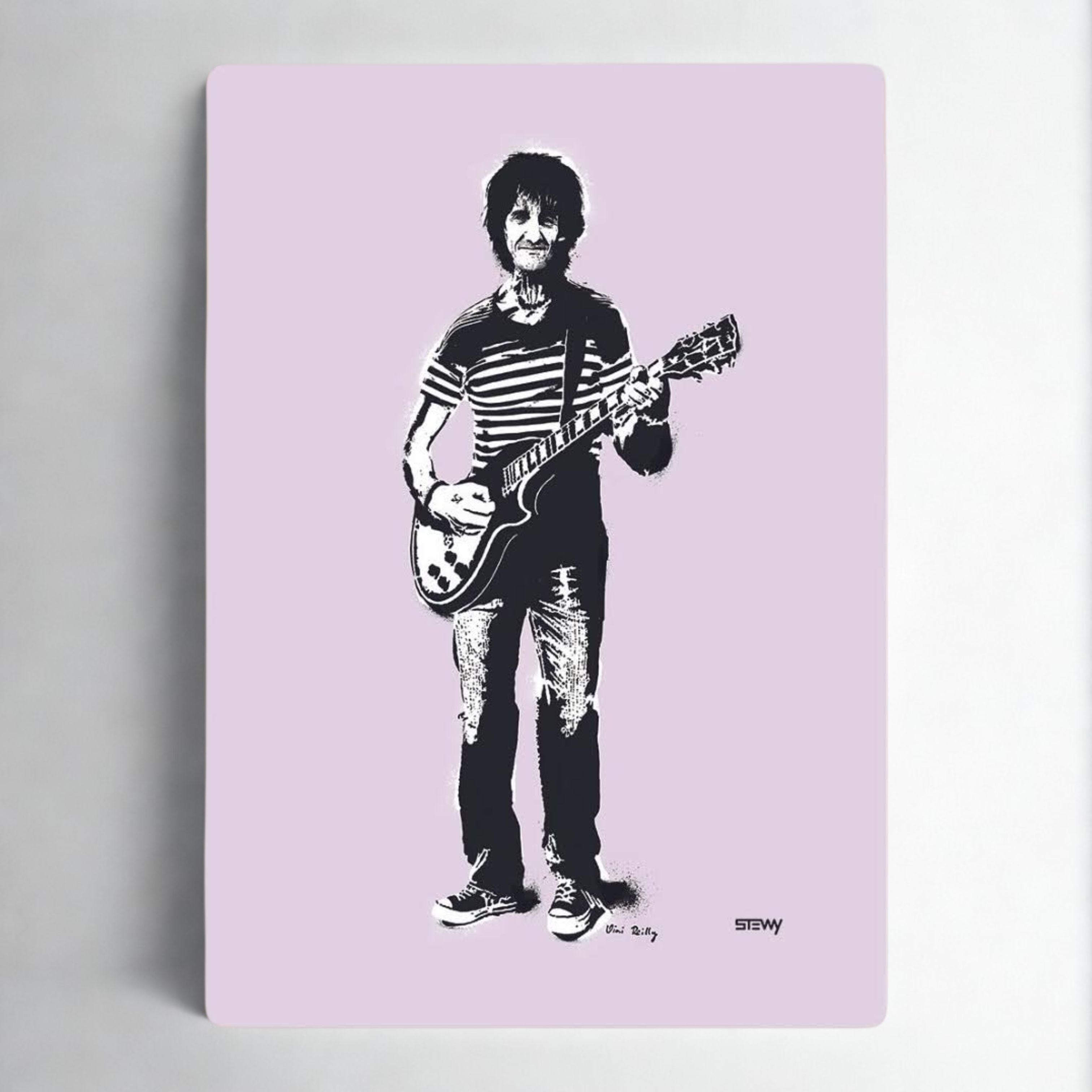 Vini Reilly - Limited Edition Stewy Print