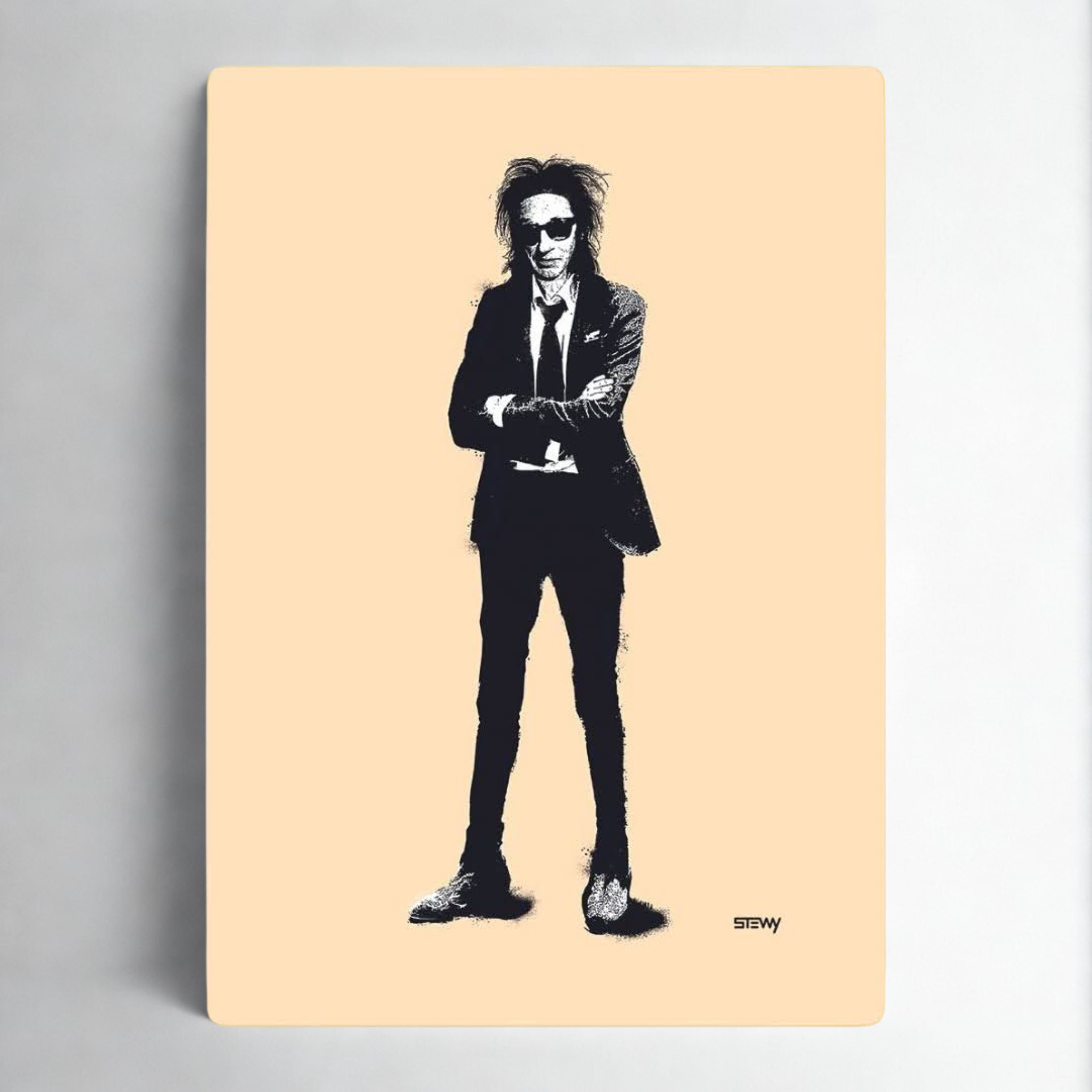 John Cooper Clarke - Limited Edition Stewy Print