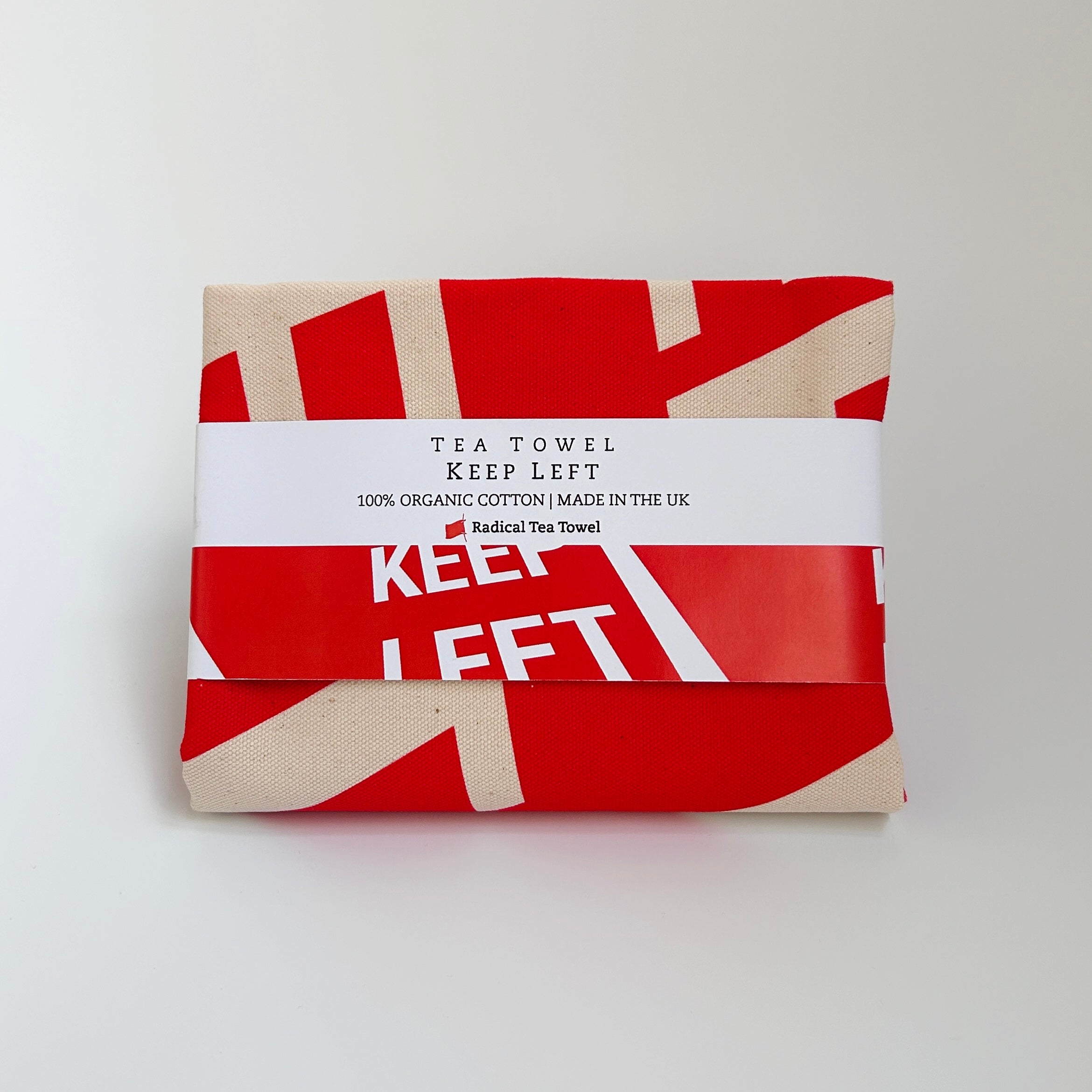 Keep Left - Radical Tea Towel