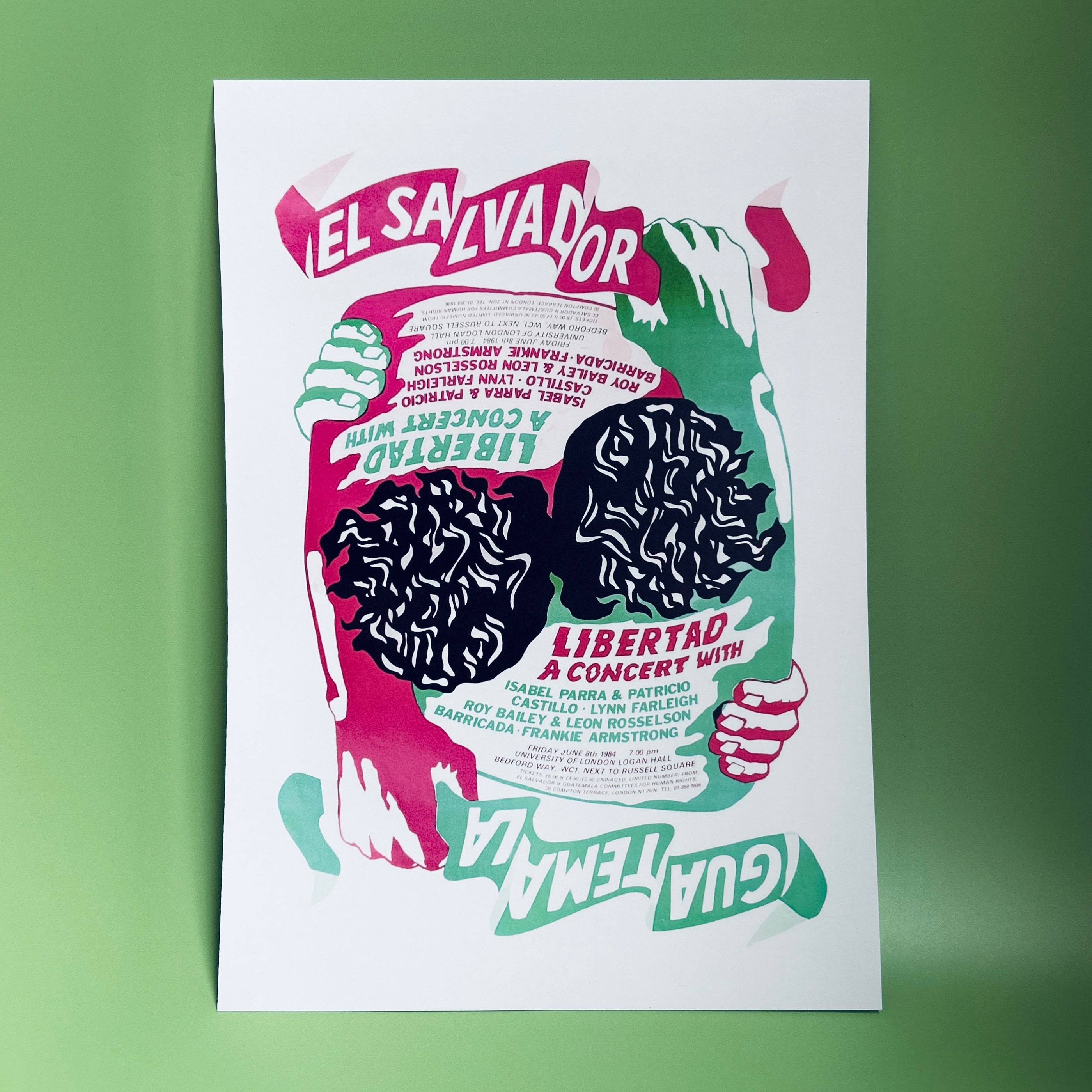 Libertad Concert Poster - Print