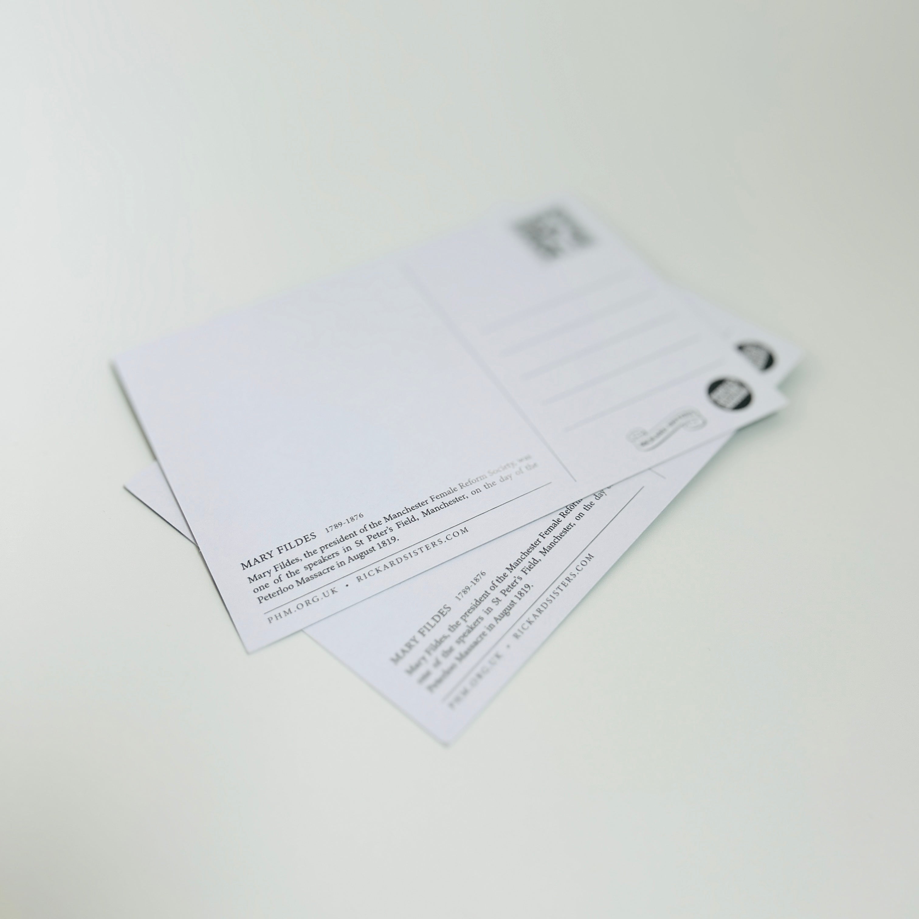 Rickard Sisters x PHM - Mary Fildes Postcard