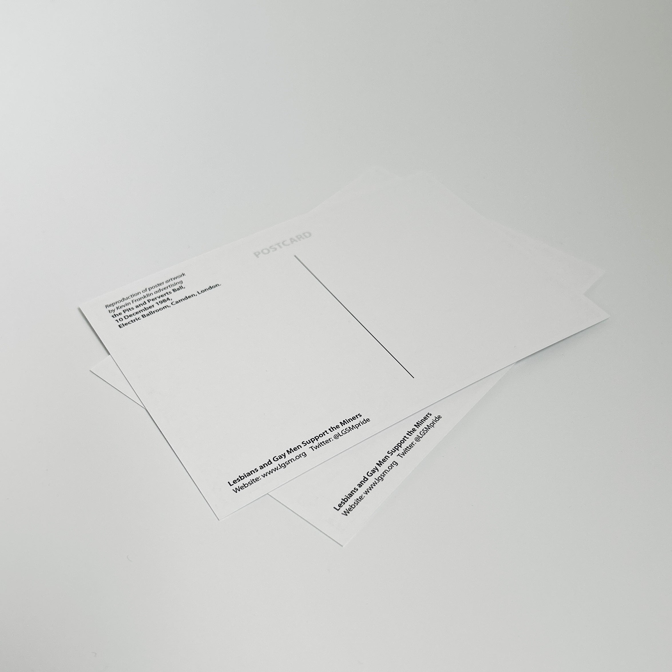 LGSM Pits and Perverts Postcard