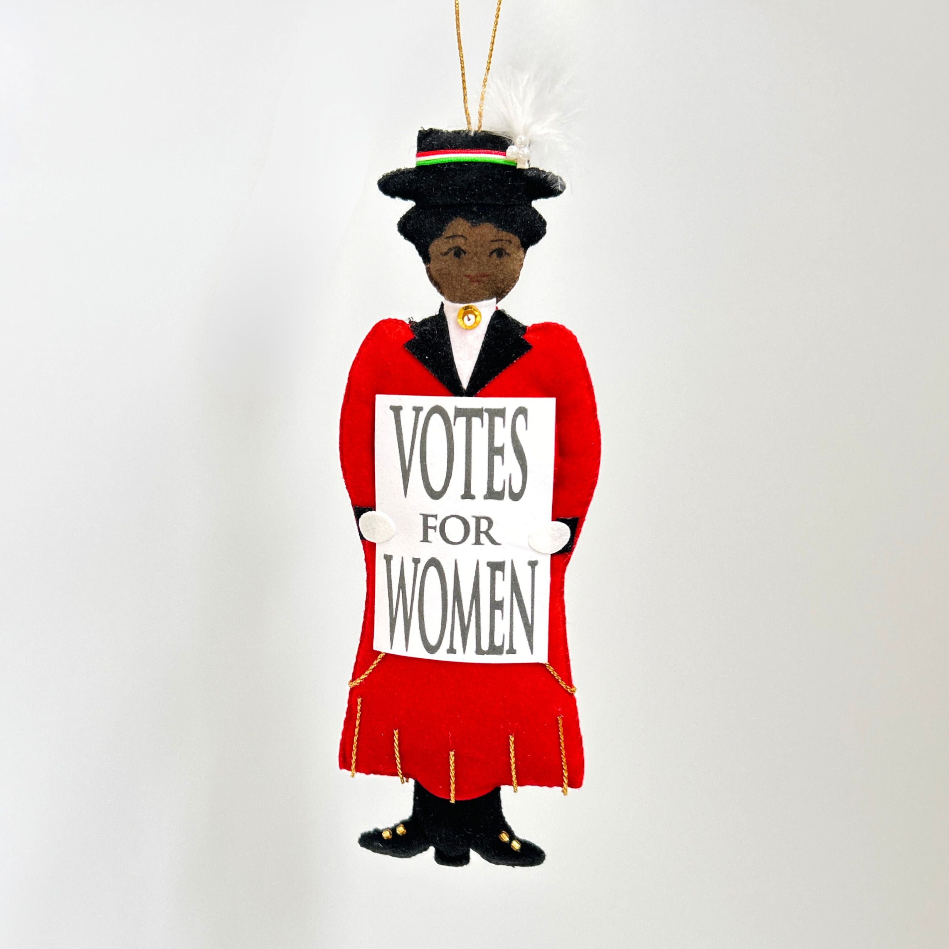 Red Suffragette Decoration