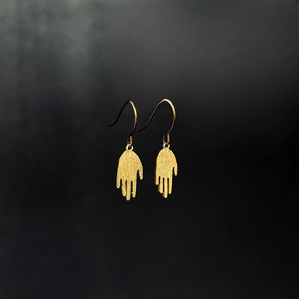 Petite Hand Earrings - The Magpie’s Daughter