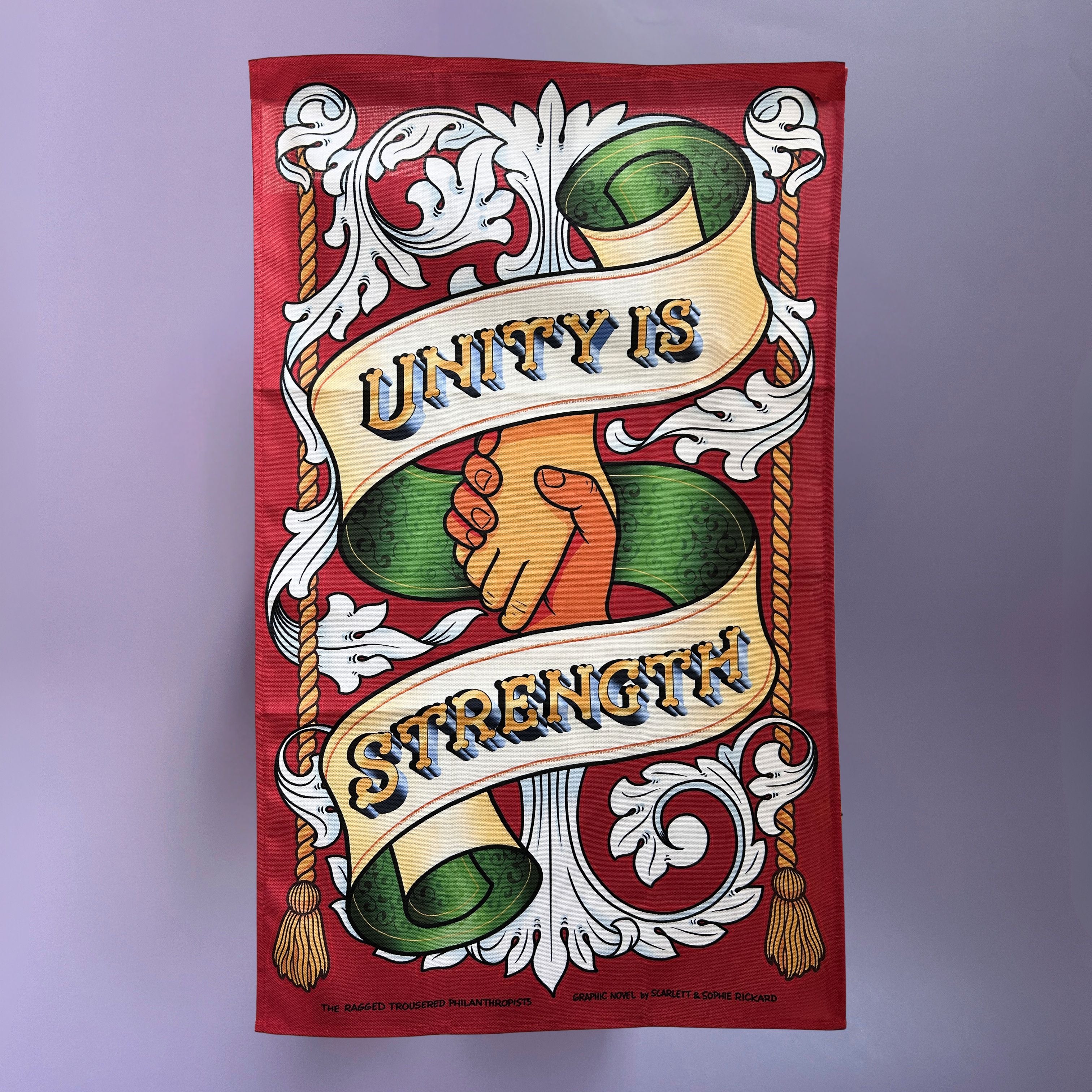 Unity Is Strength Tea Towel - Rickard Sisters