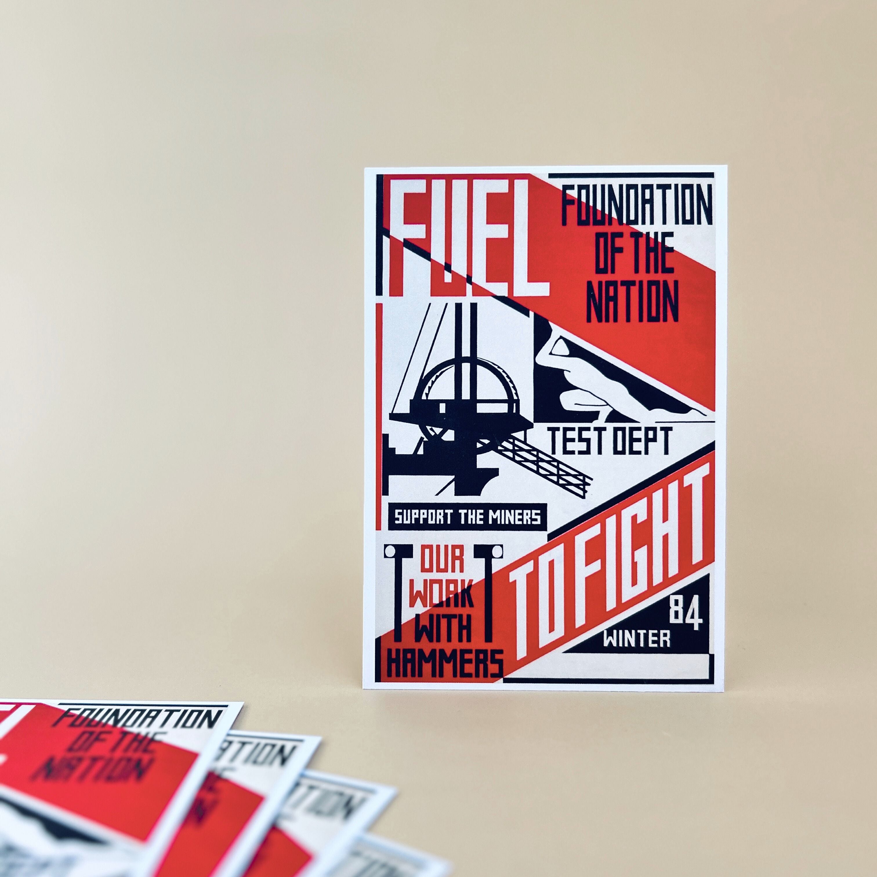 Fuel to Fight - Postcard