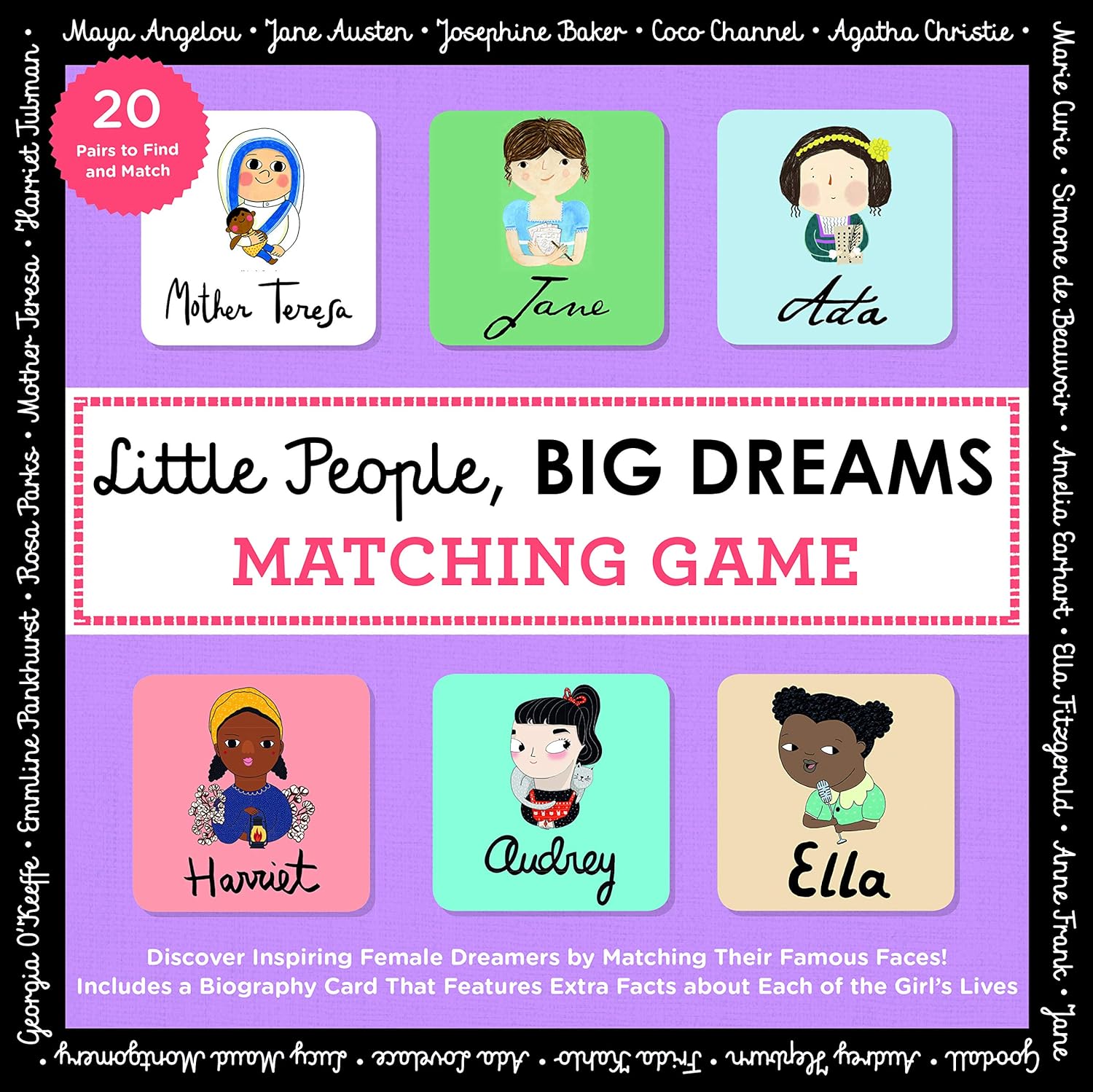 Little People Big Dreams Matching Game
