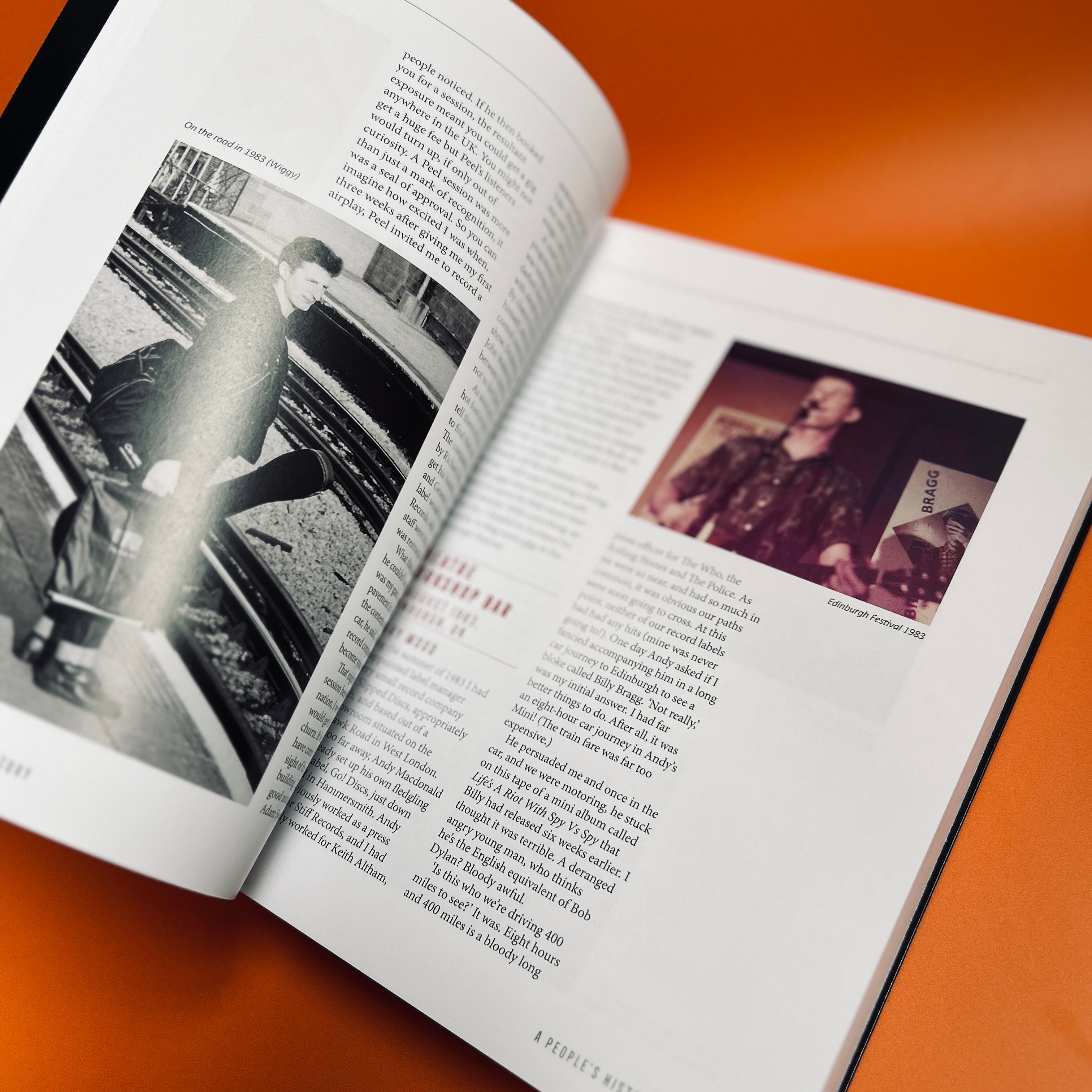 Billy Bragg - A People's History - Signed