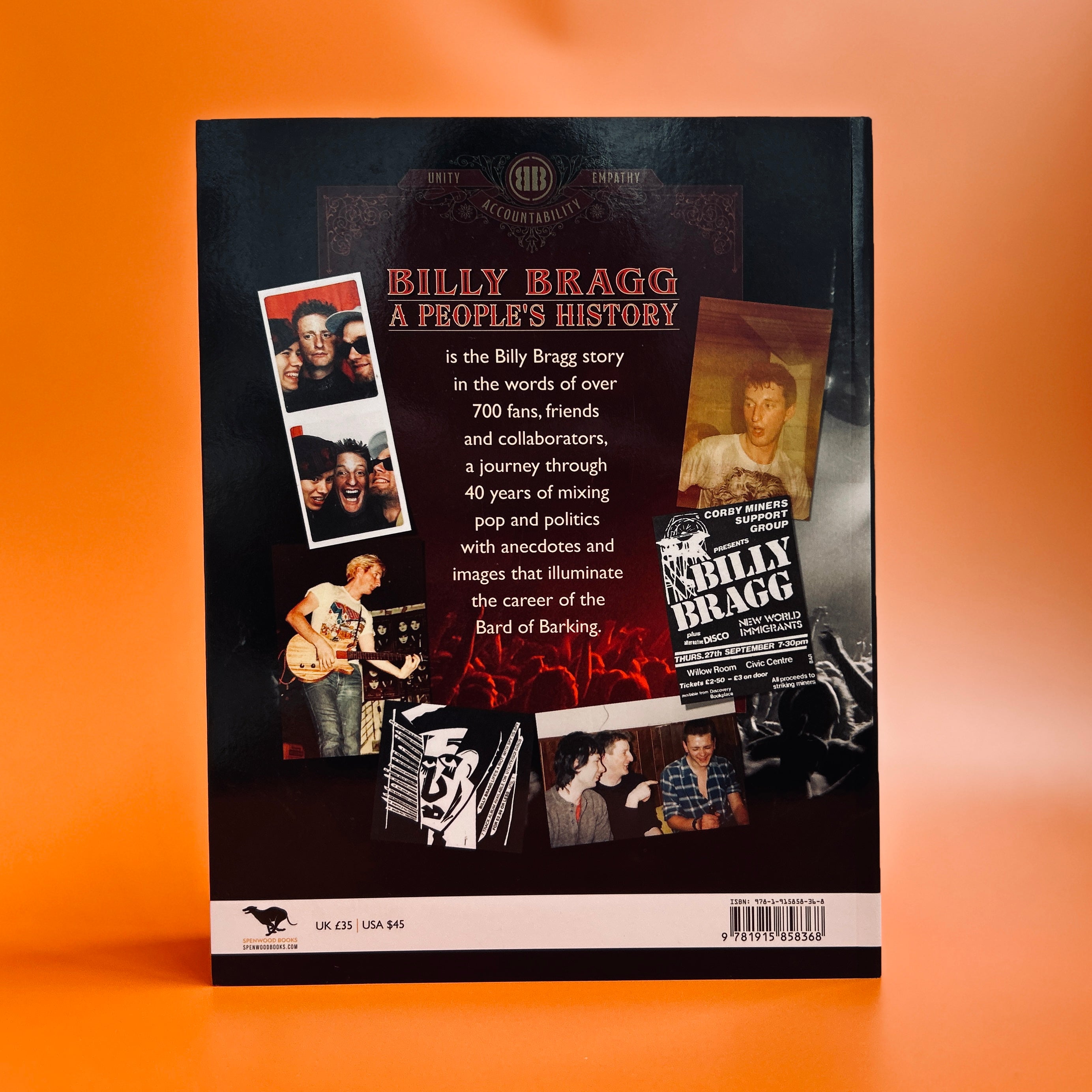 Billy Bragg - A People's History - Signed