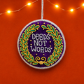 Deeds Not Words Decoration