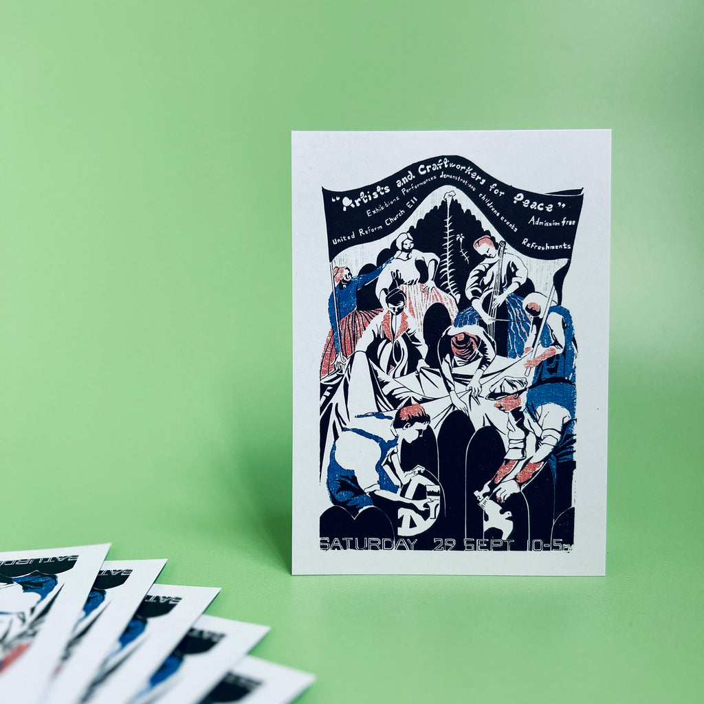 Artists and Craftworkers for Peace - Postcard