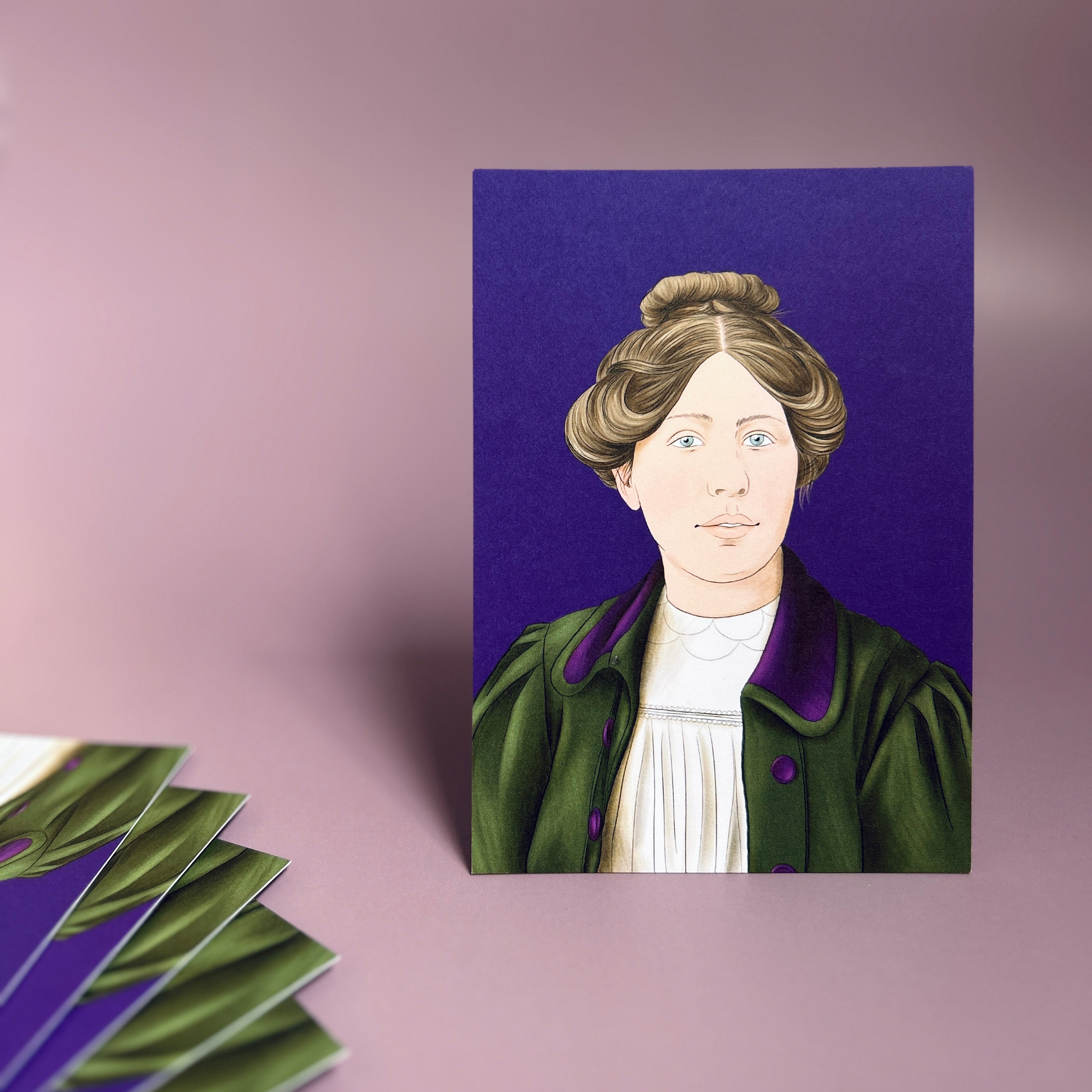 Sylvia Pankhurst Postcard - Rickard Sisters x PHM