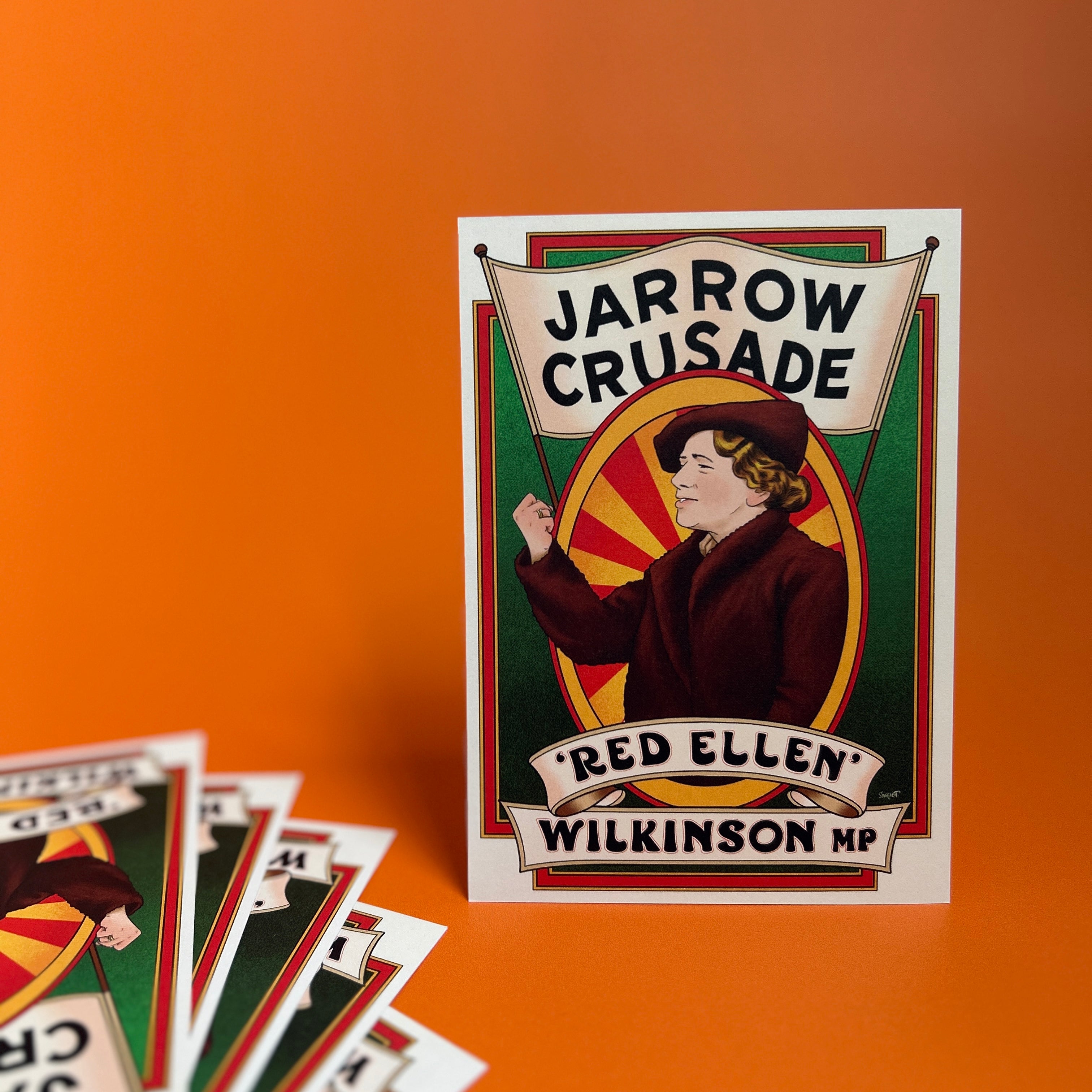 Rickard Sisters x PHM - Ellen Wilkinson Postcard
