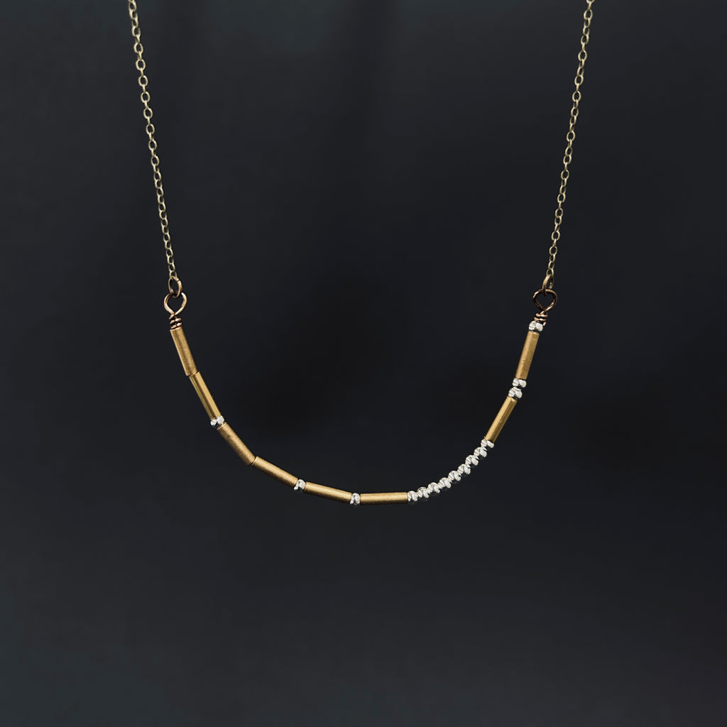 'Manchester' Morse Code Necklace - The Magpie's Daughter