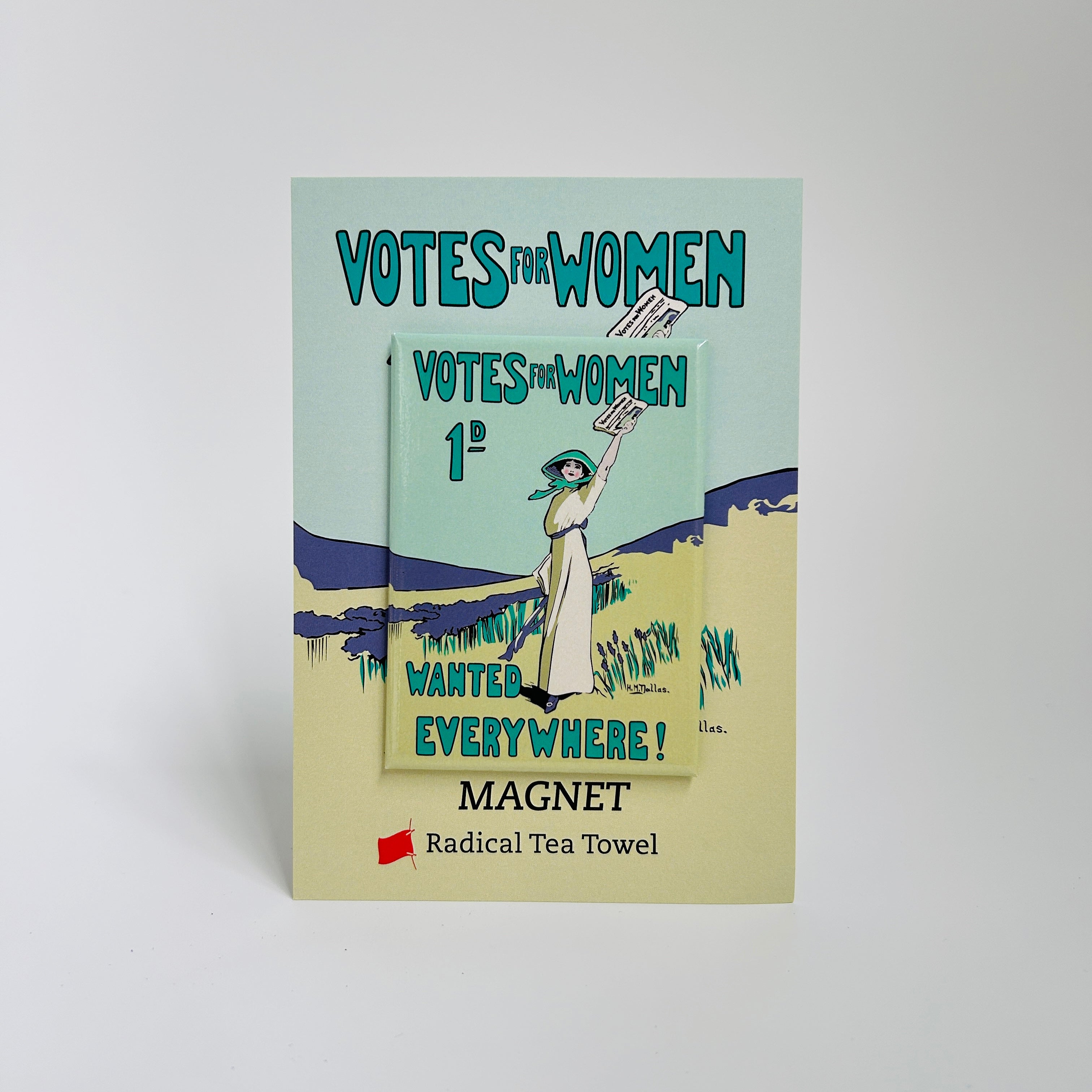 Votes for Women Fridge Magnet