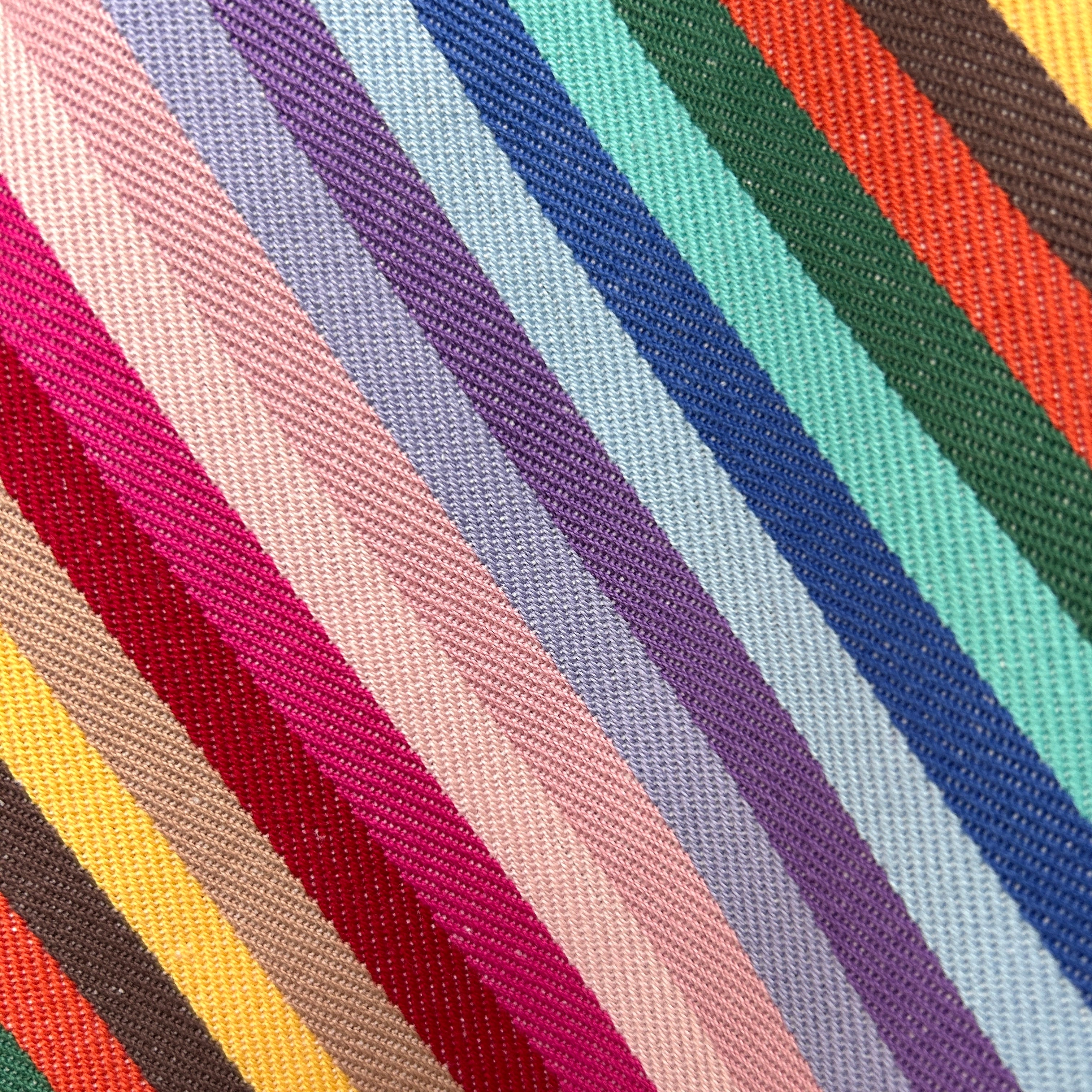 Rainbow Herringbone Woven Tea Towel