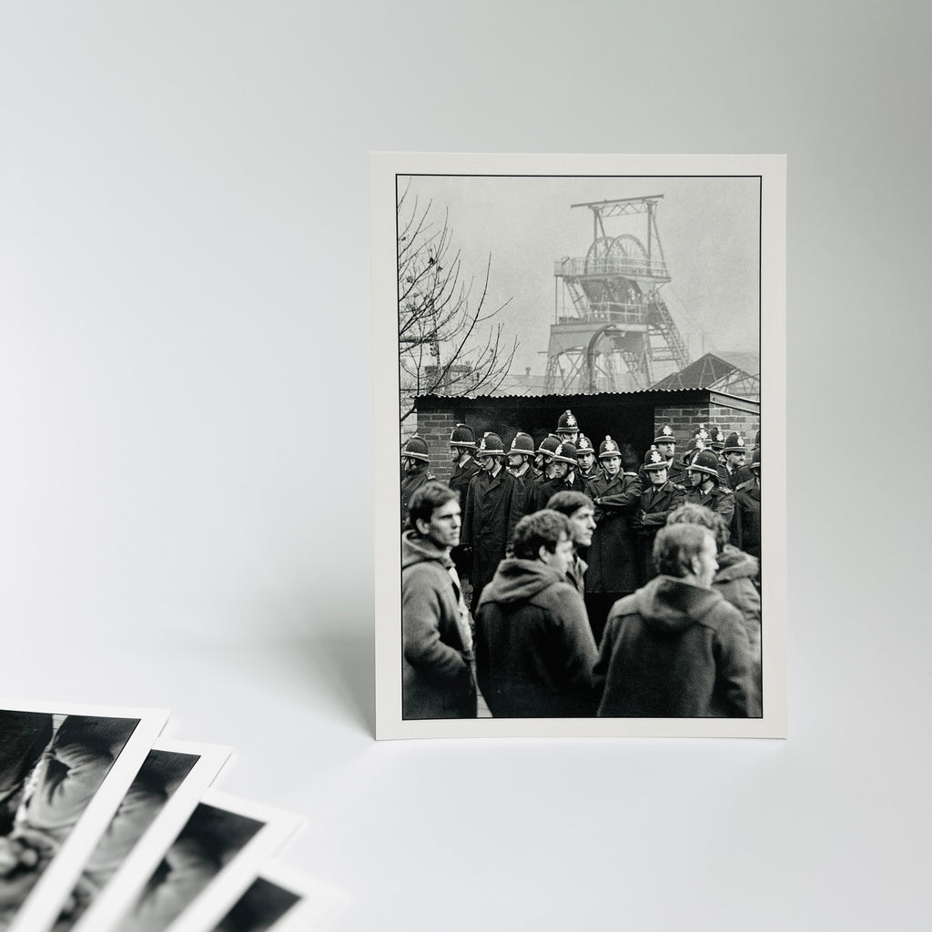 Miners' Strike Postcard - Celynen South Colliery