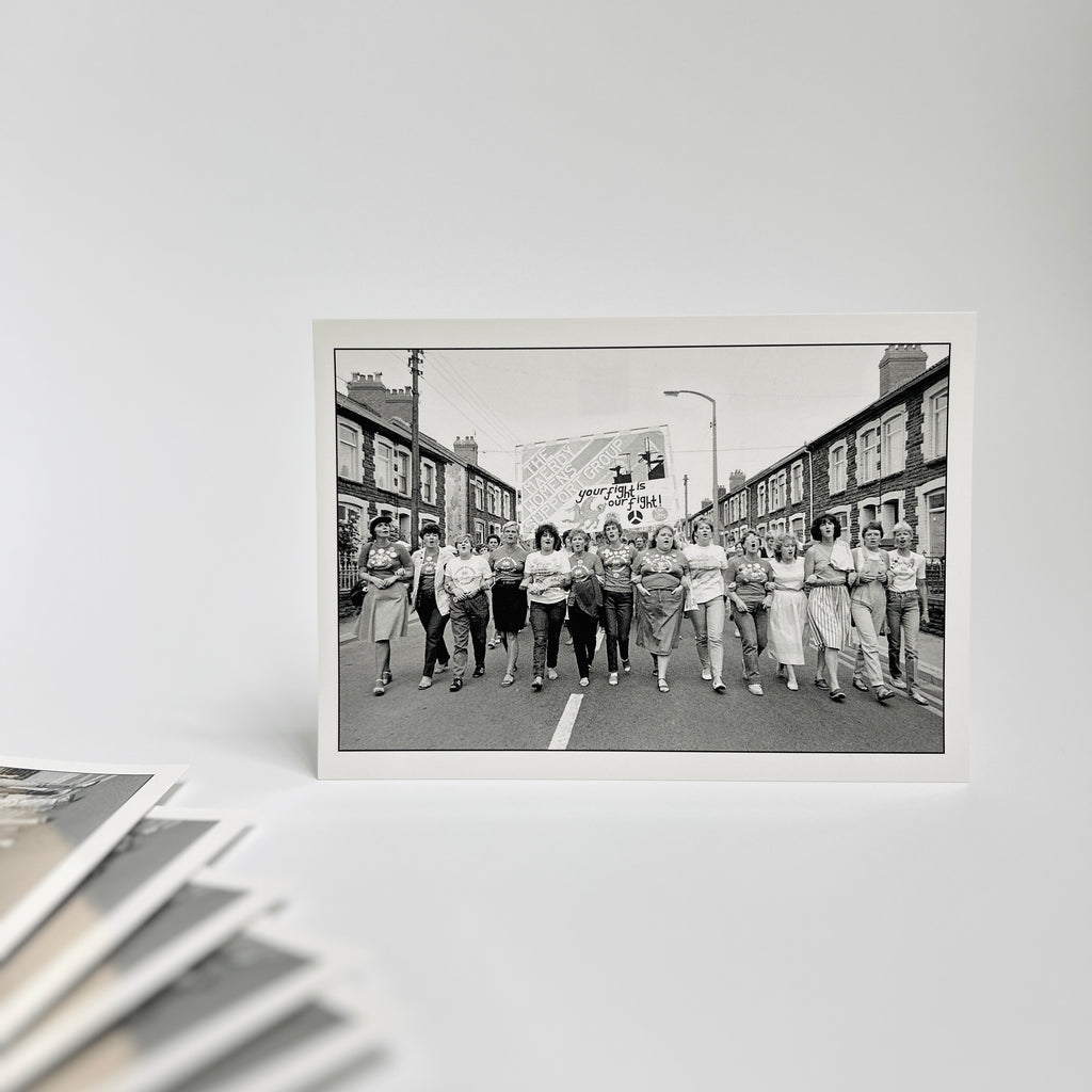 Miners' Strike Postcard - Maerdy Women's Support Group
