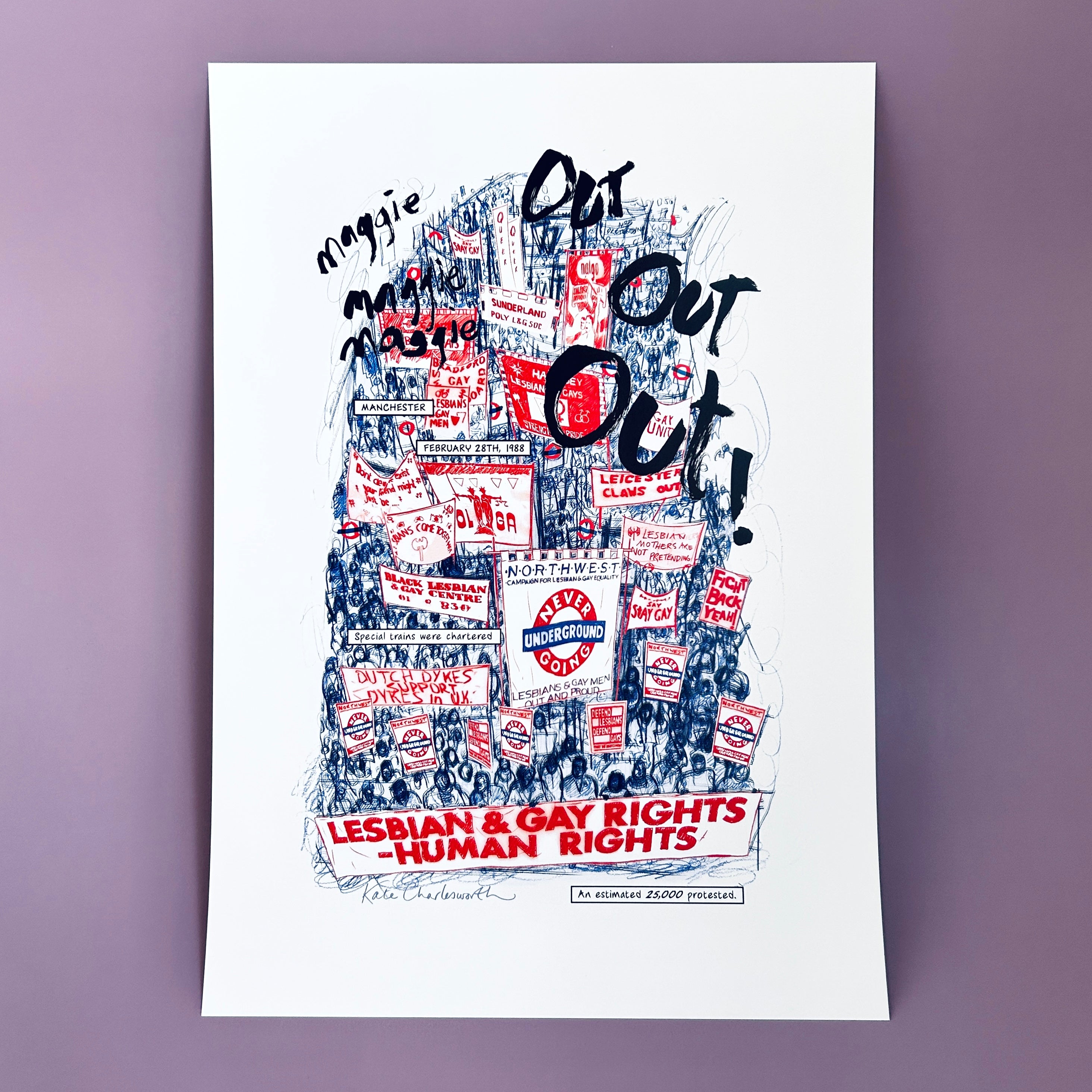 Never Going Underground Limited Edition Print