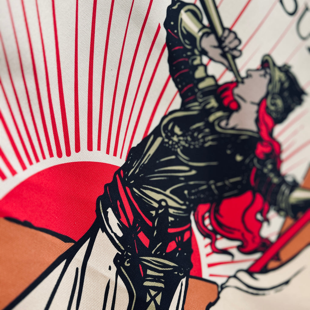 Bugler Girl - Radical Tea Towel