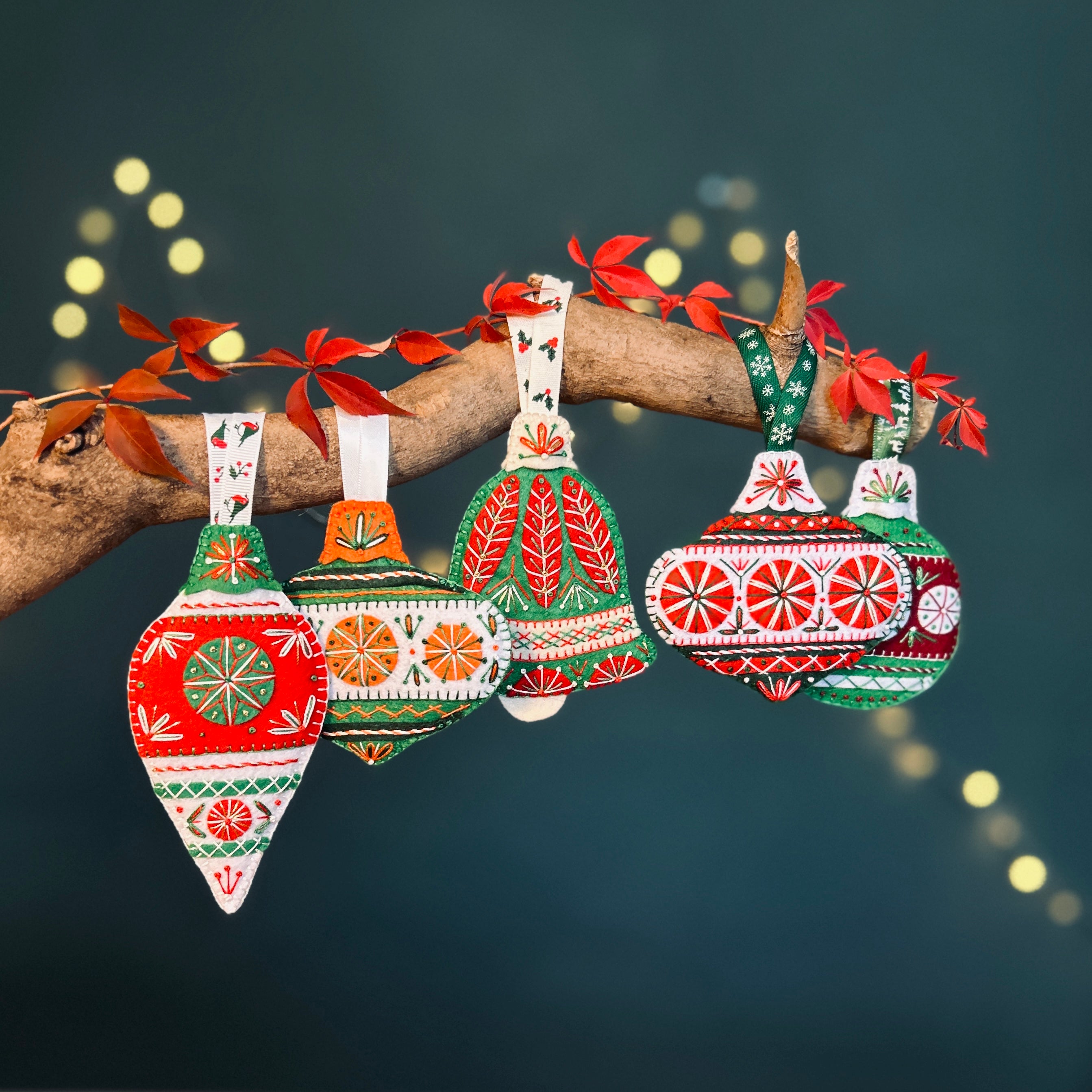 Frockdolly x PHM - Felt Bauble - Traditional