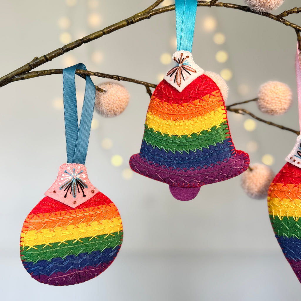 Frockdolly x PHM - Felt Bauble - Pride 1