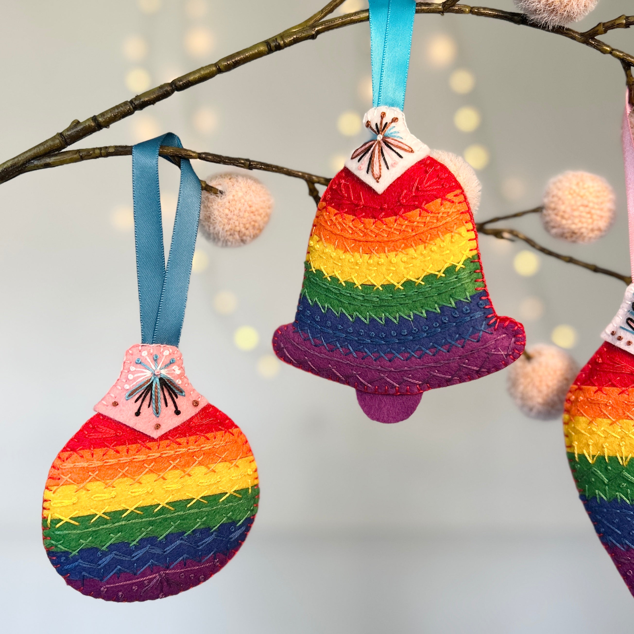Frockdolly x PHM - Felt Bauble - Pride 1