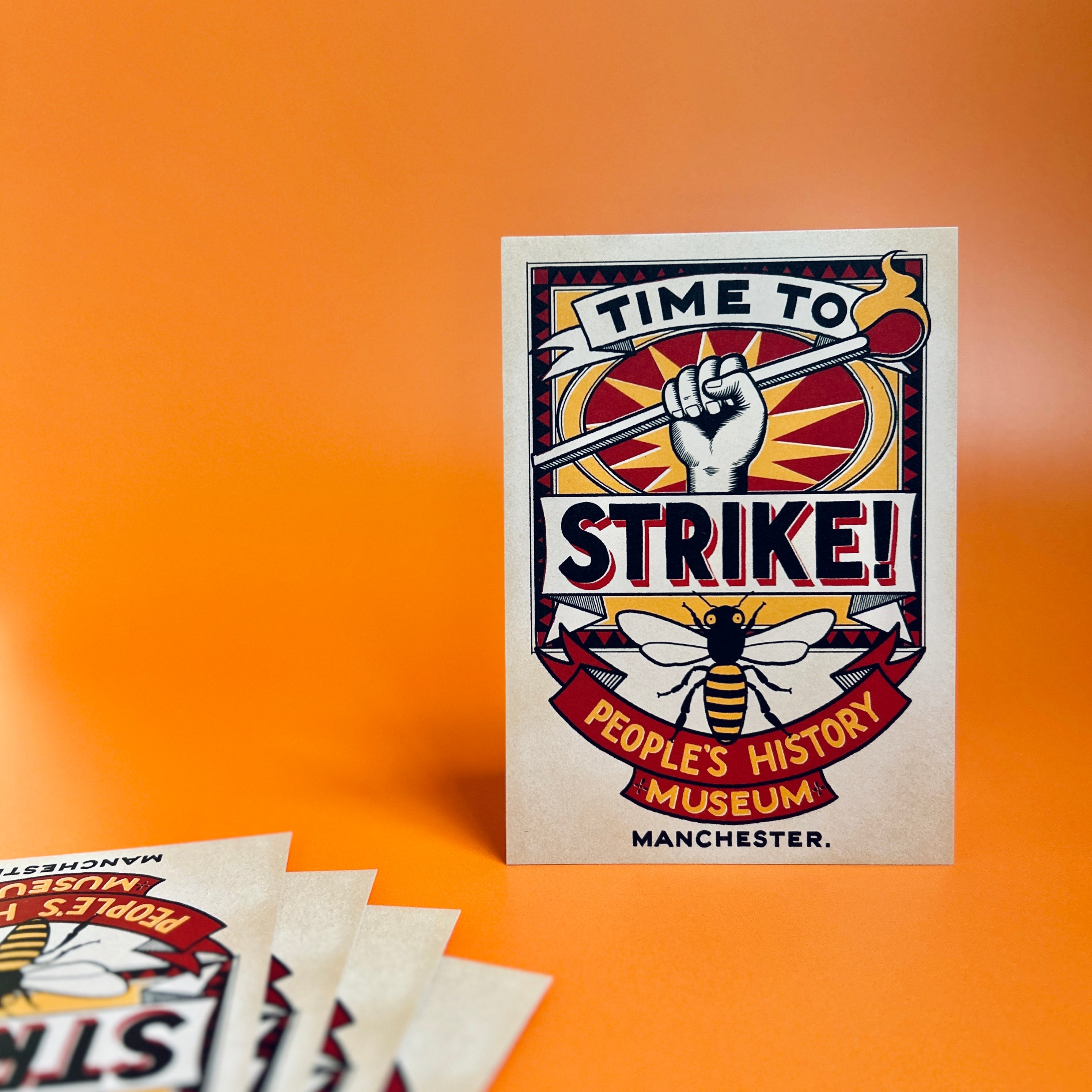 Rickard Sisters x PHM - Time To Strike Postcard