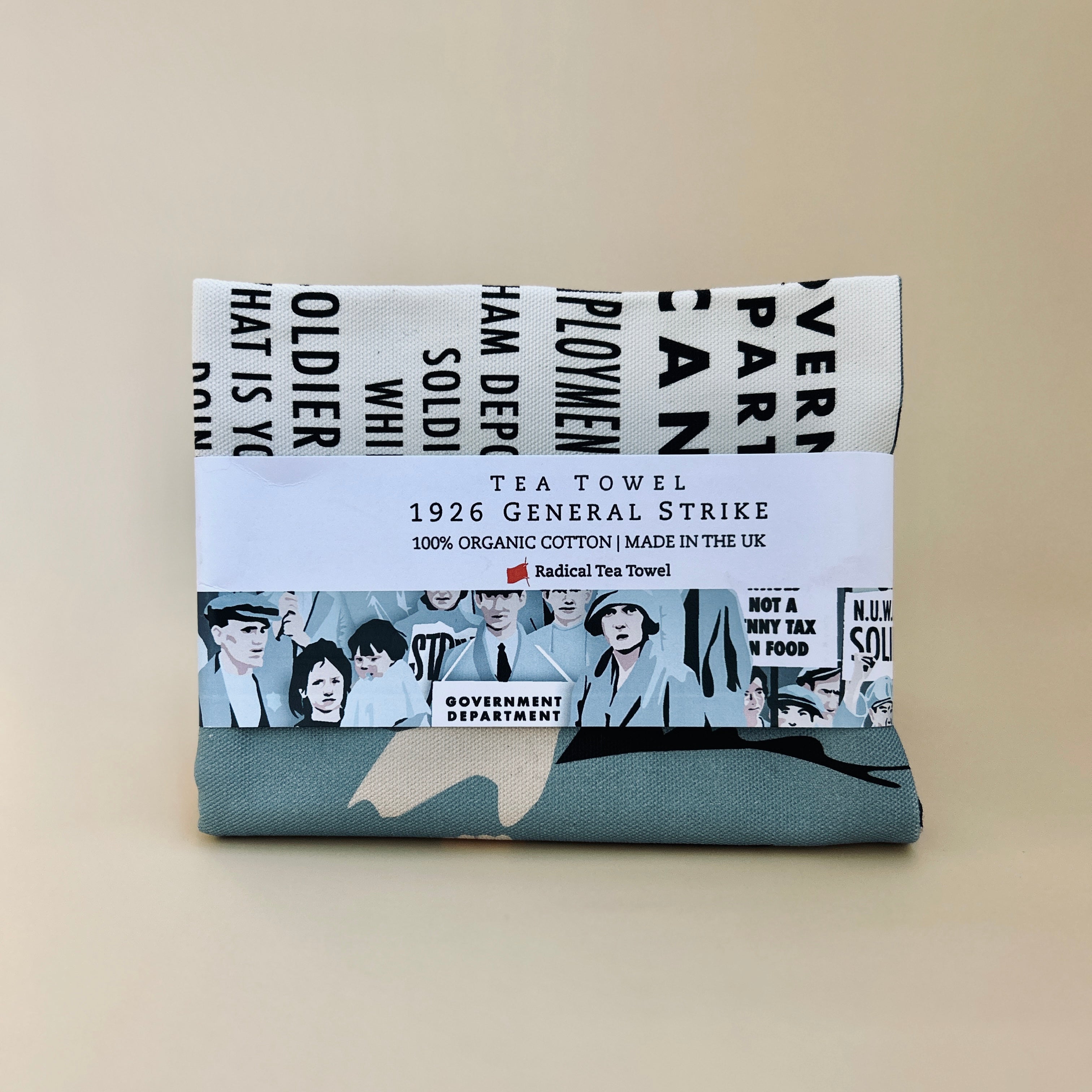 General Strike 1926 - Radical Tea Towel