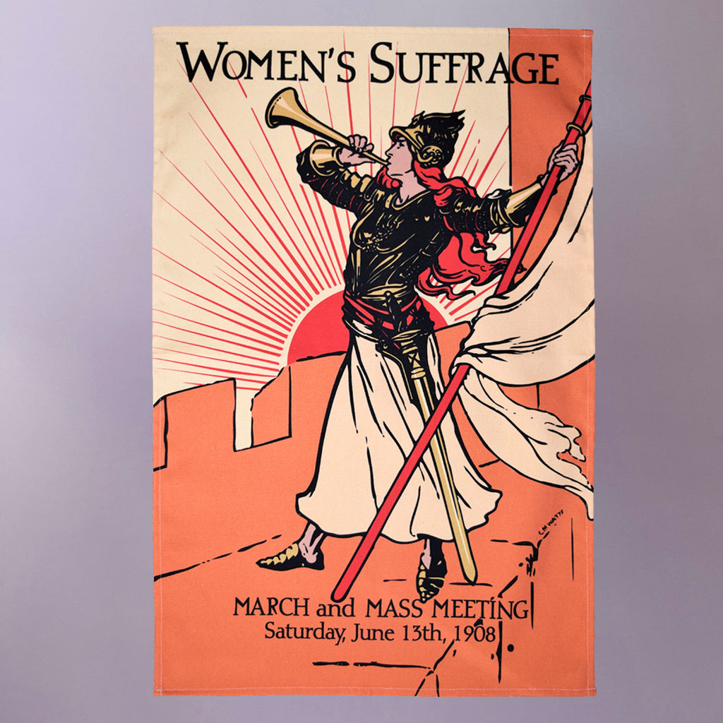 Bugler Girl - Radical Tea Towel