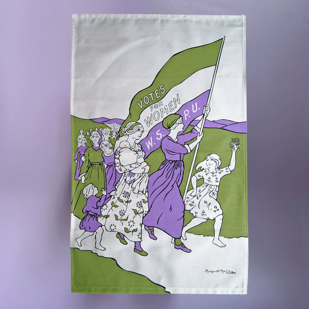 Women's March (W.S.P.U) - Radical Tea Towel