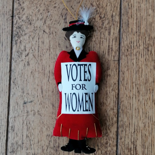 Suffragette decoration (Red)