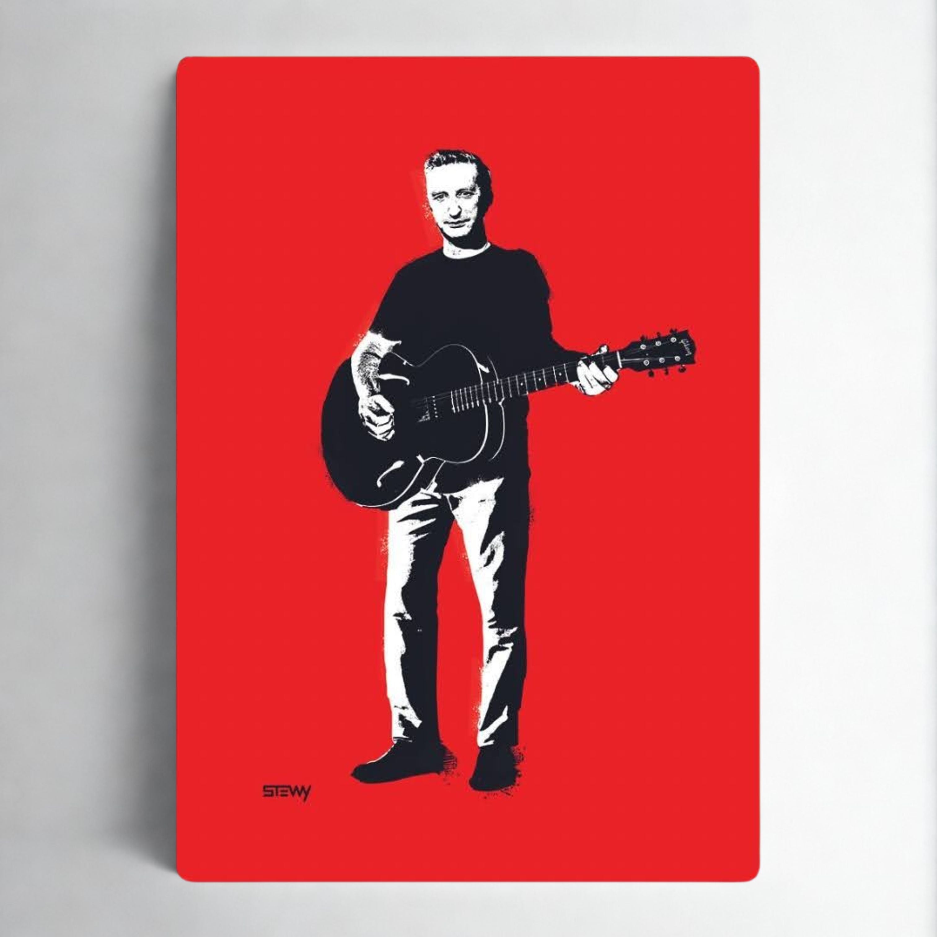 Billy Bragg - Limited Edition Stewy Print