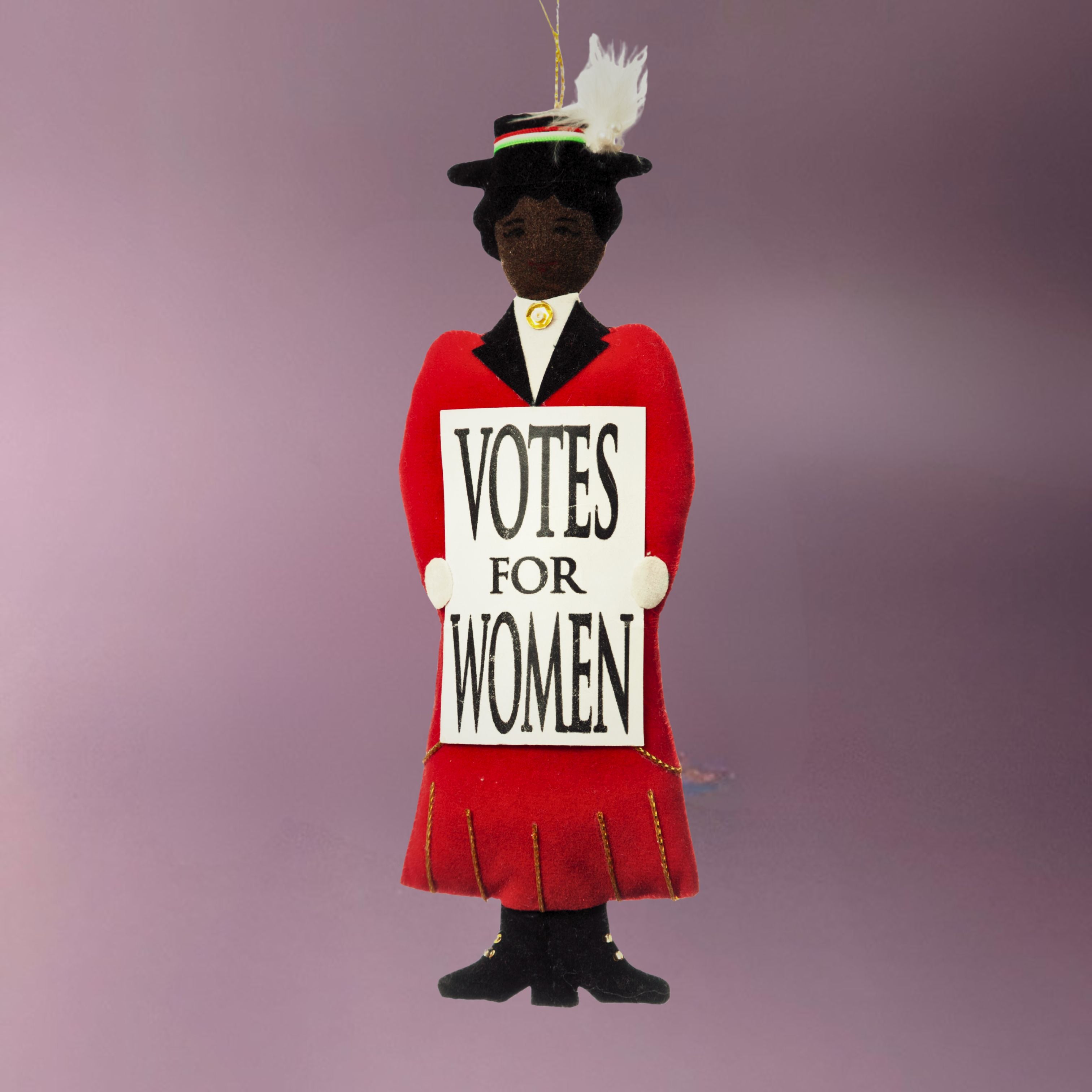 Red Suffragette Decoration