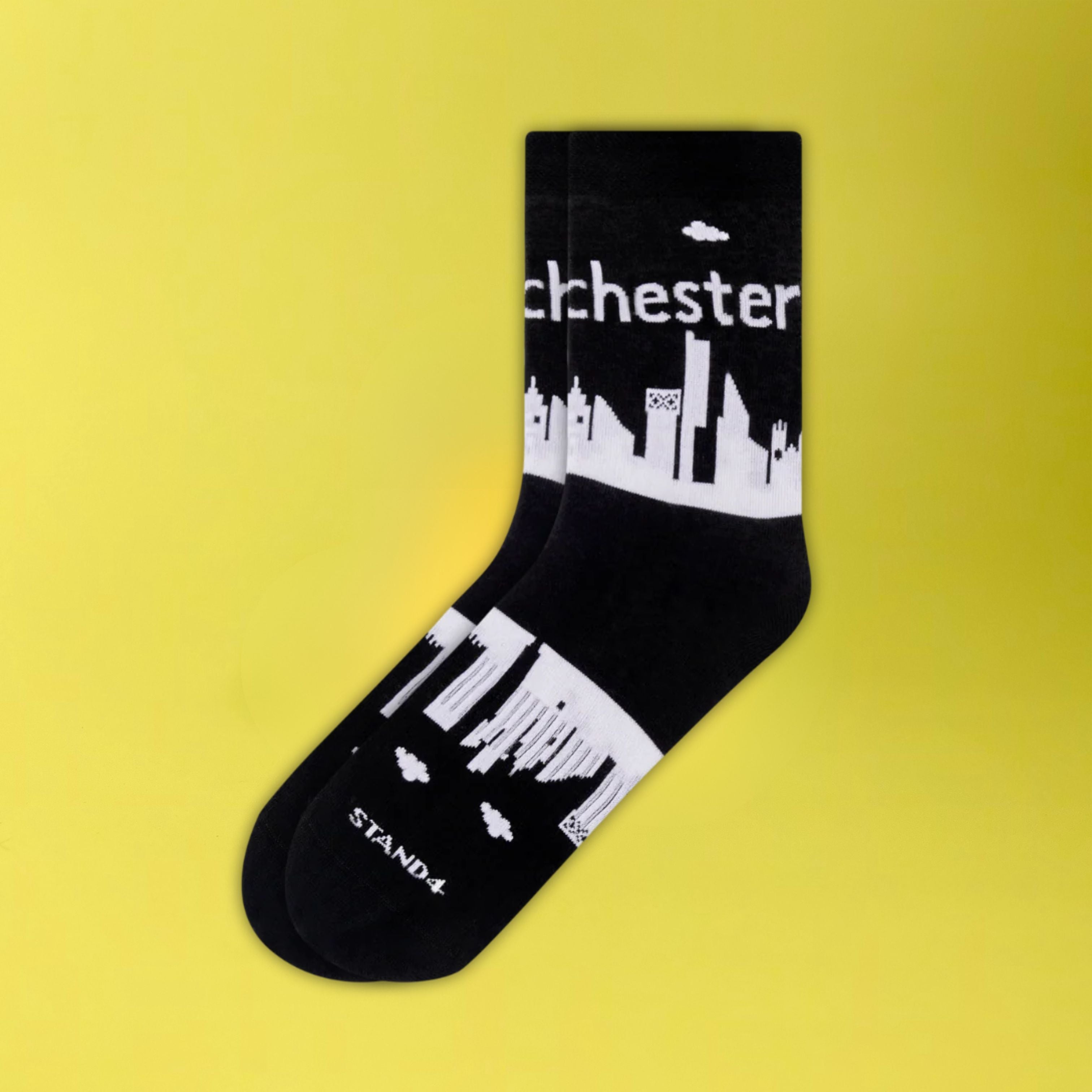 Manchester Skyline Socks - Stand4 Socks