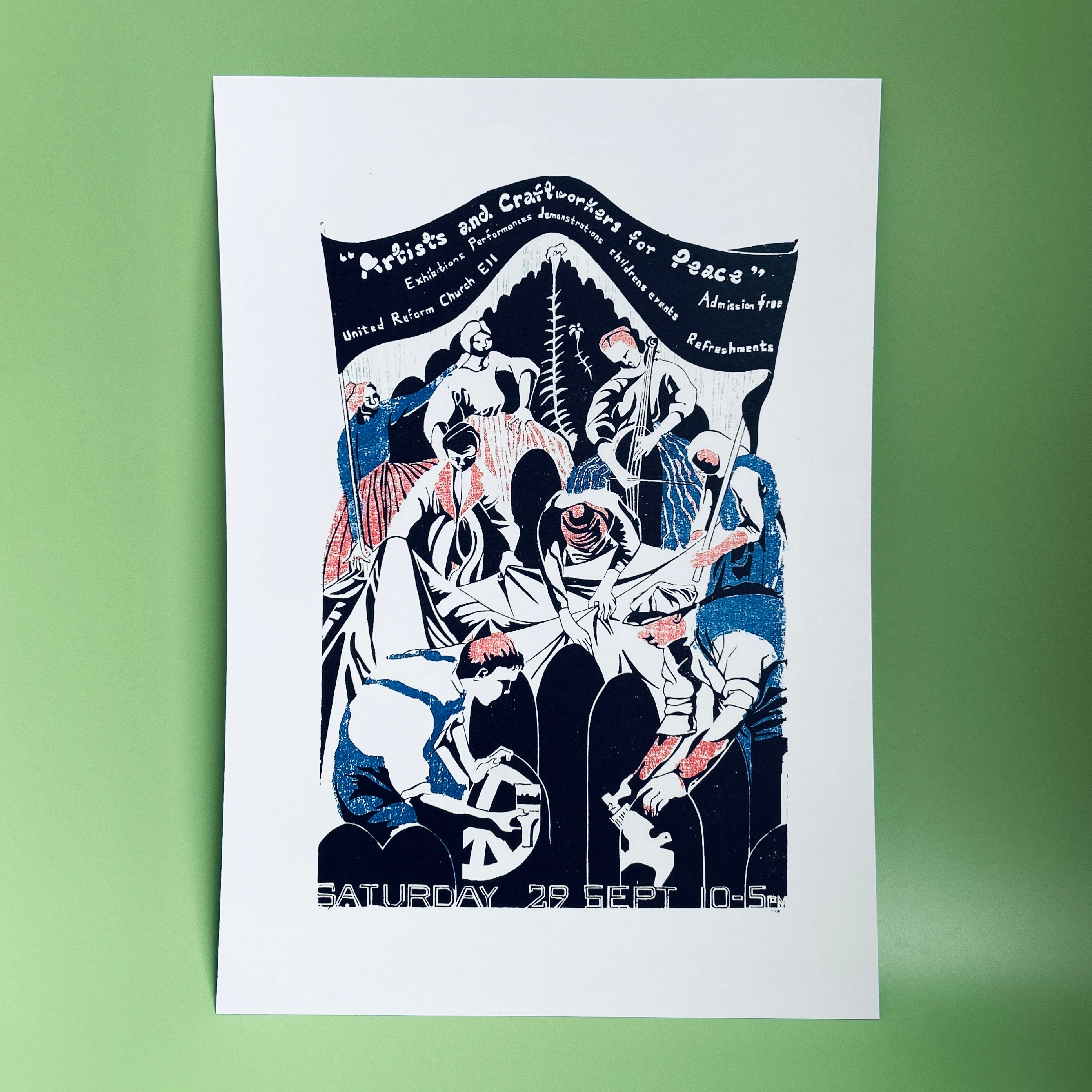 Artists and Craftworkers for Peace - Print