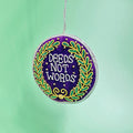 Deeds Not Words Decoration