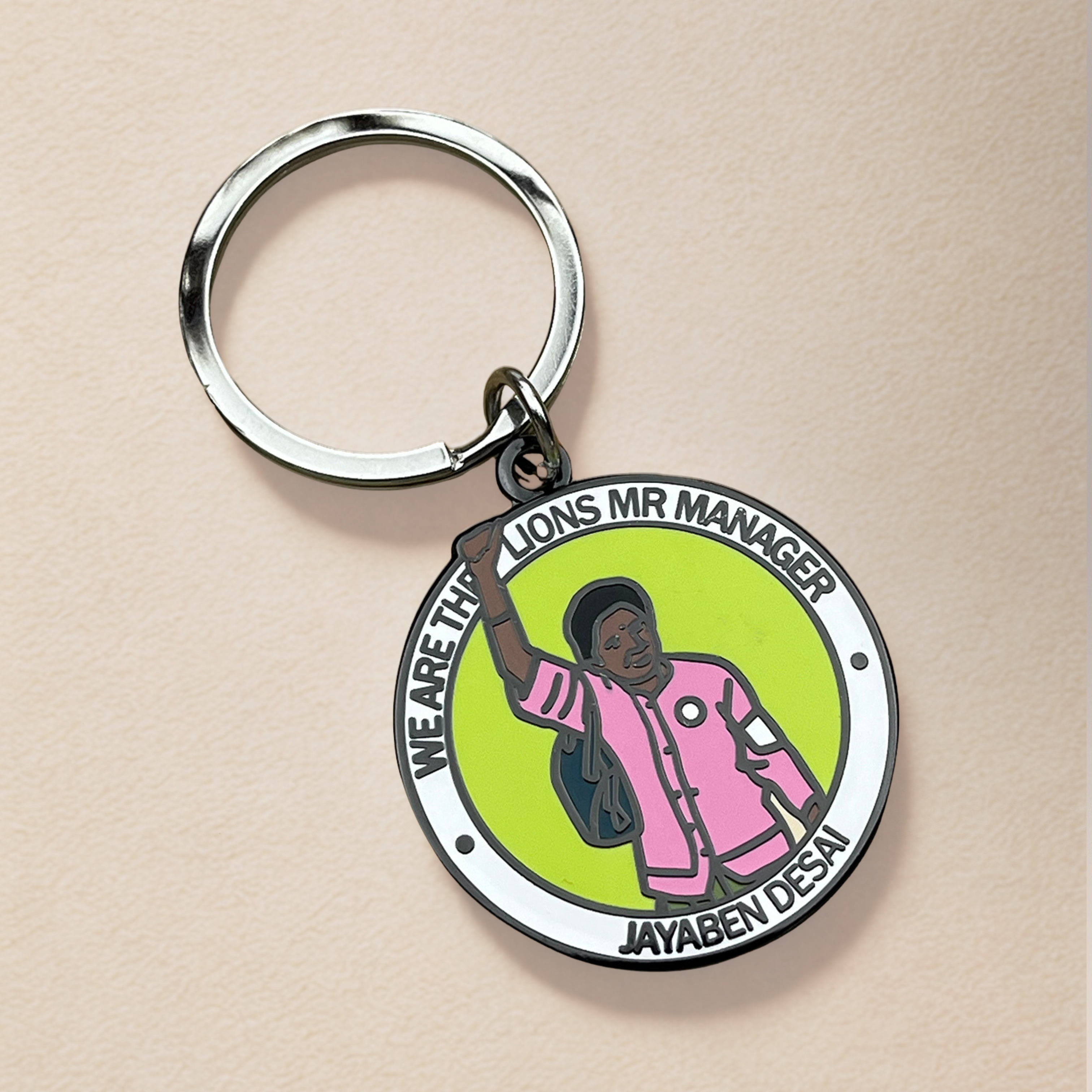 Jayaben Desai - Enamel Keyring