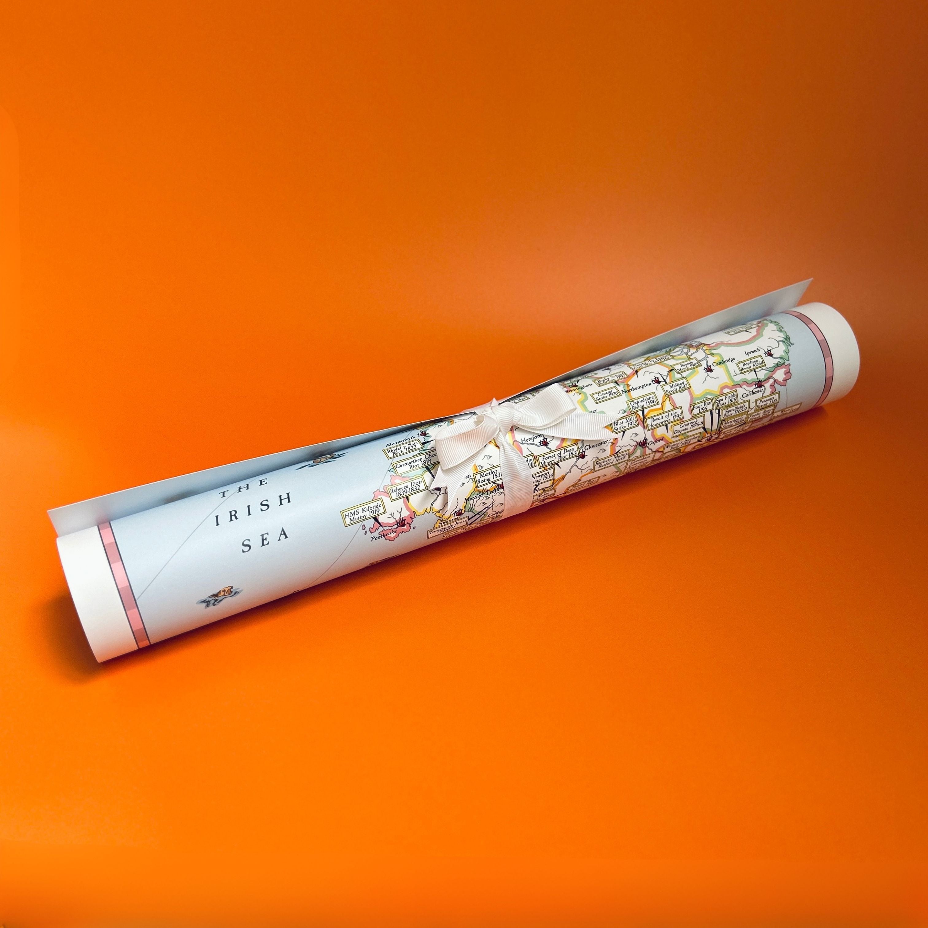 Radical Britain Map - Poster