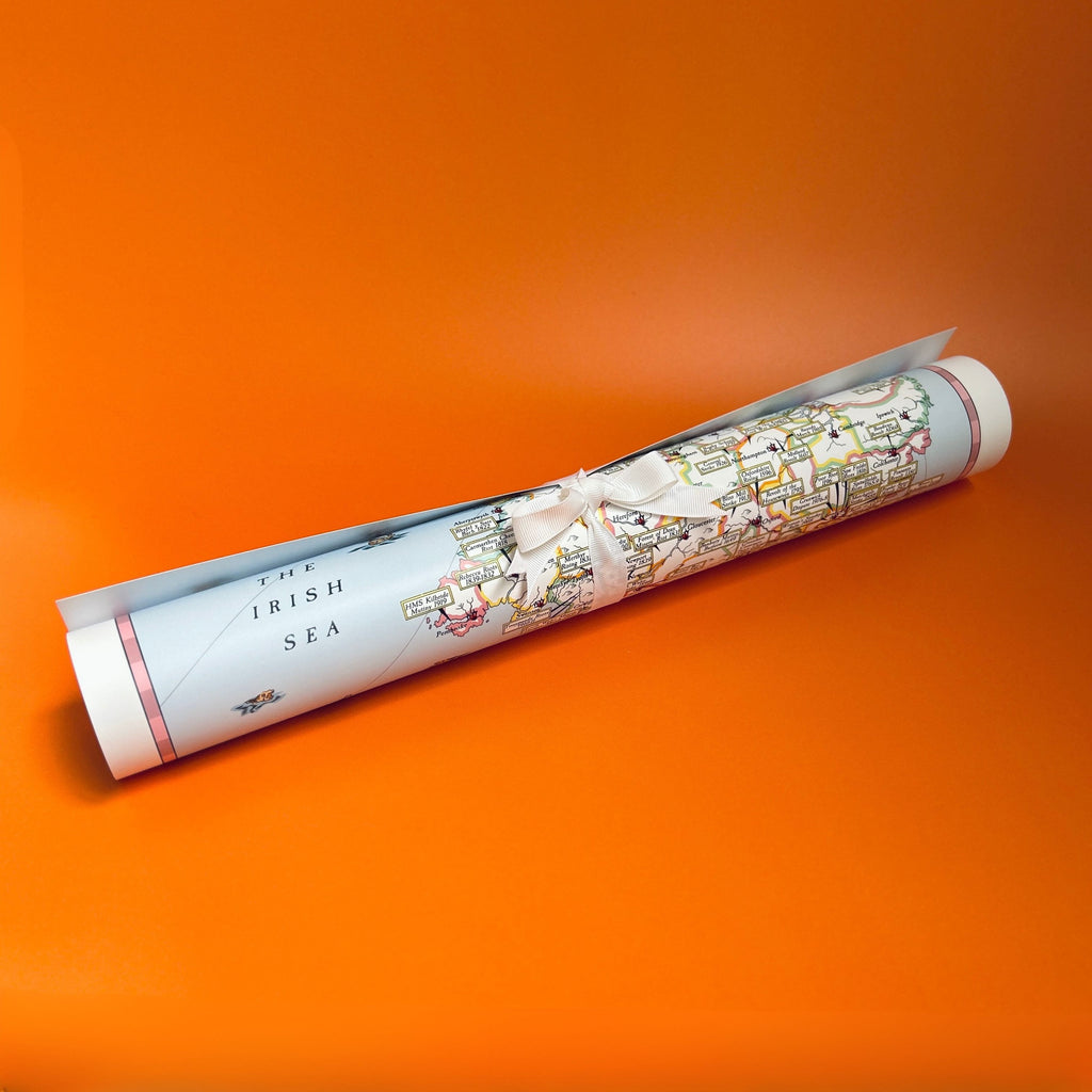 Radical Britain Map - Poster