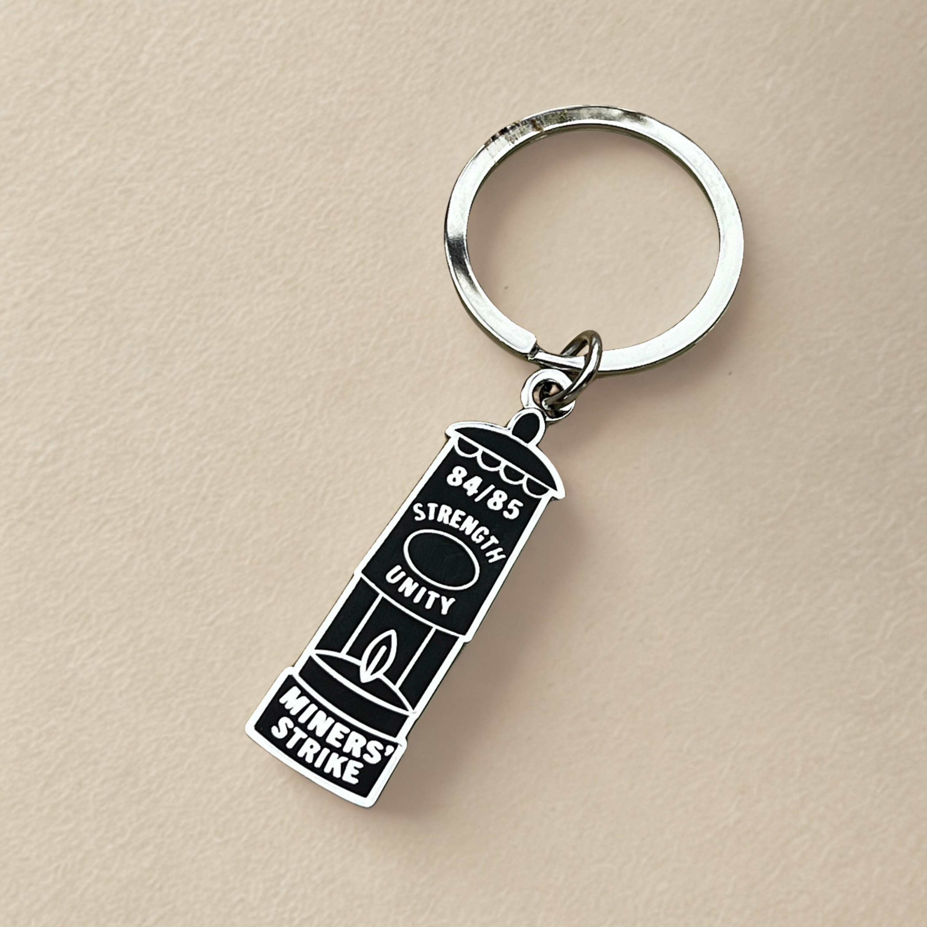 Miners’ Lamp - Enamel Keyring