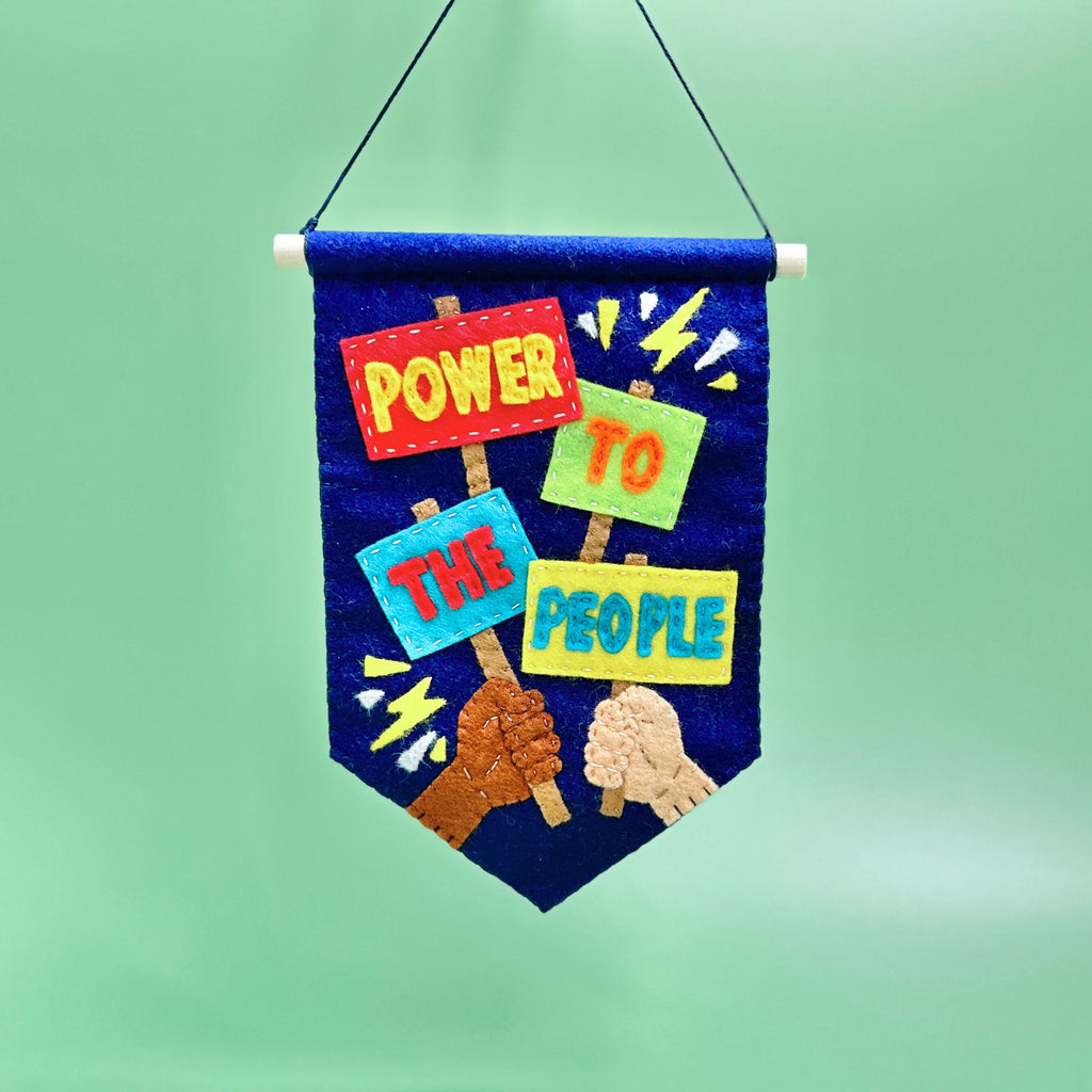 Power to the People - Bespoke Felt Craft Kit